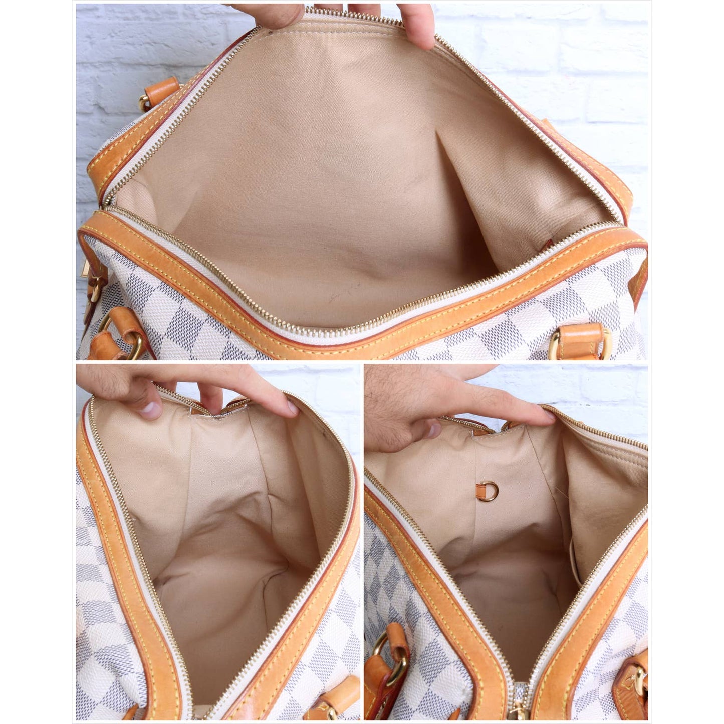 Louis Vuitton Stresa PM Damier Azur Shoulder Bag