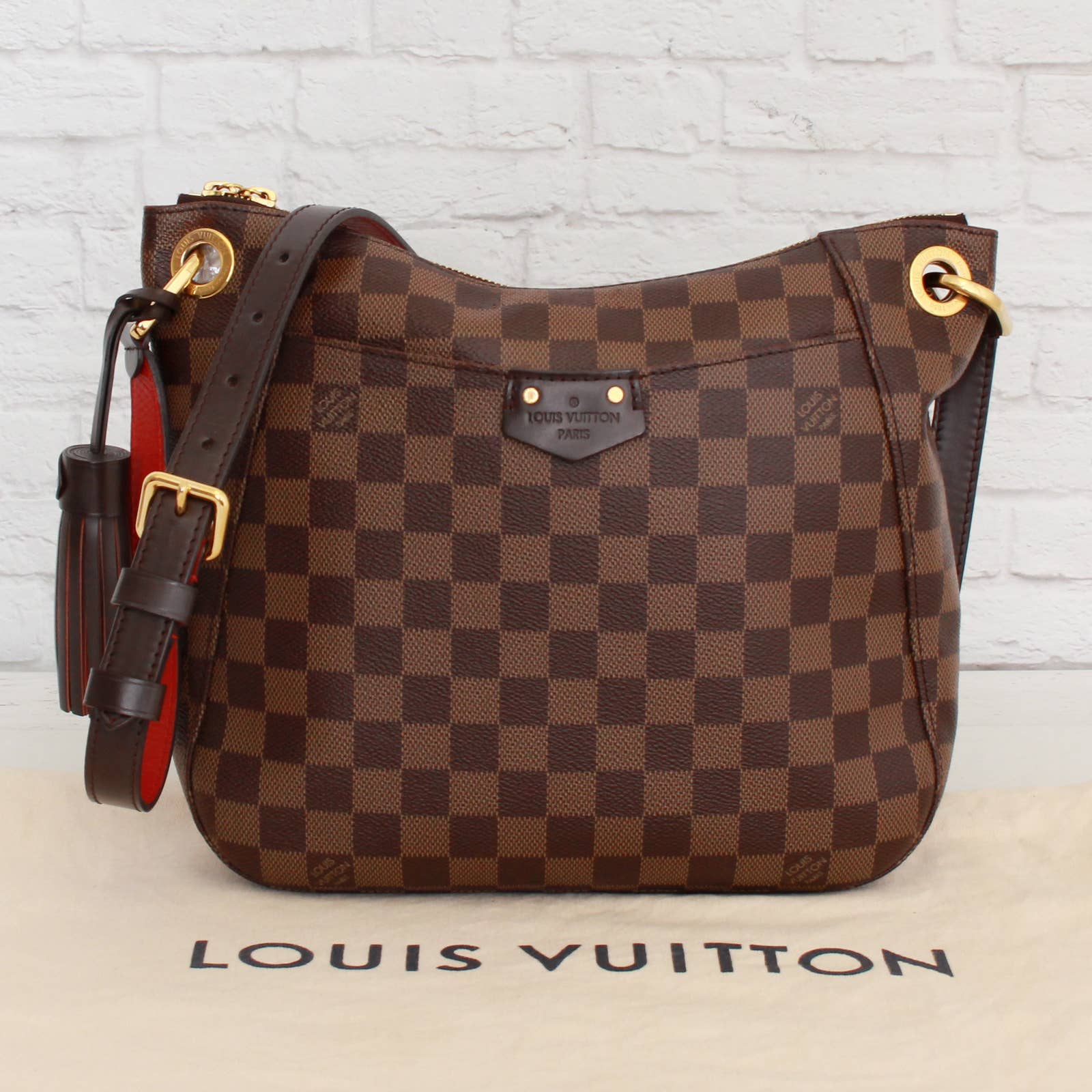 Louis Vuitton South Bank Besace Damier Ebene Crossbody – brandedmoda