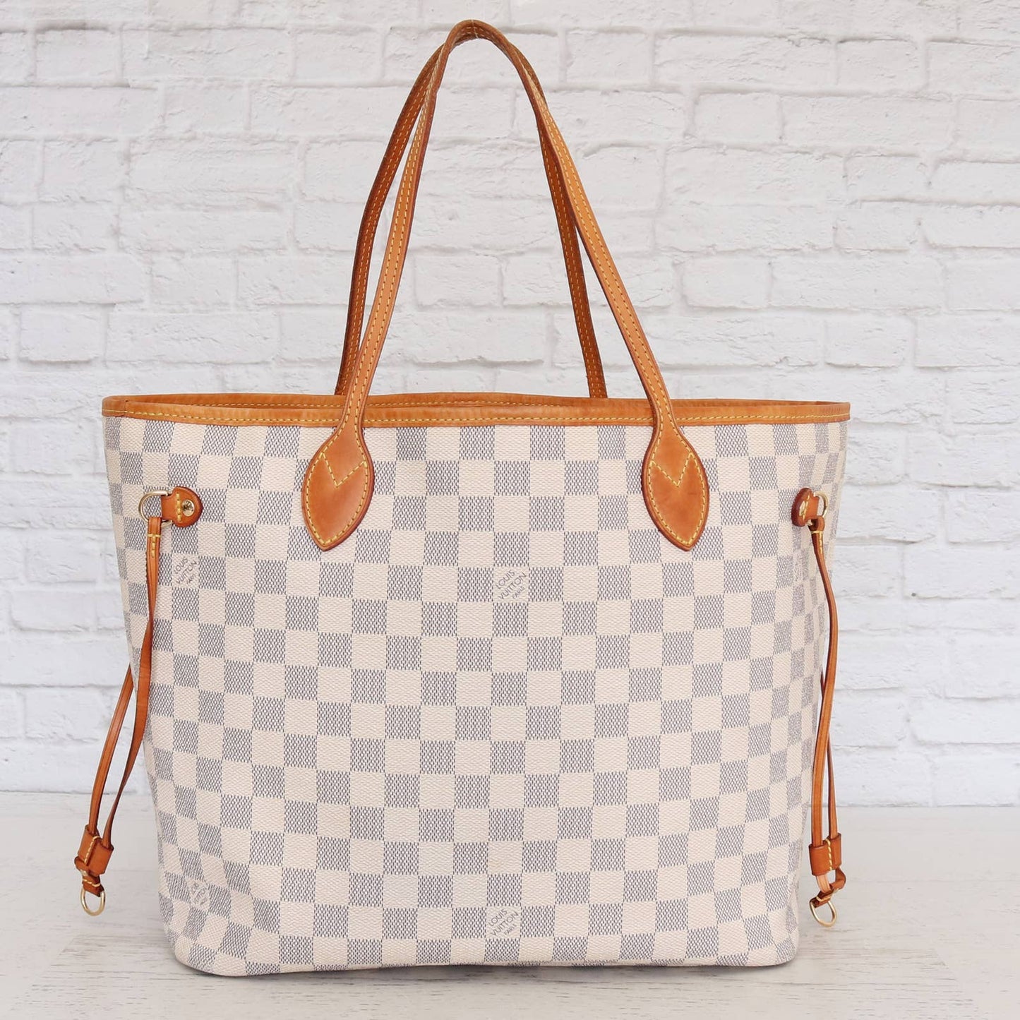 Louis Vuitton Neverfull MM Damier Azur Tote