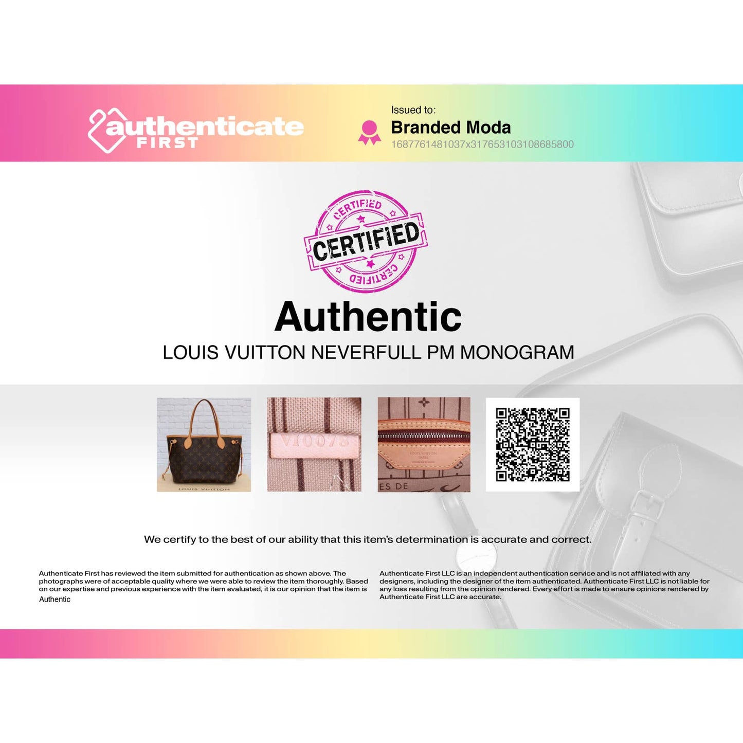 Louis Vuitton Neverfull PM Monogram Tote Shoulder Bag