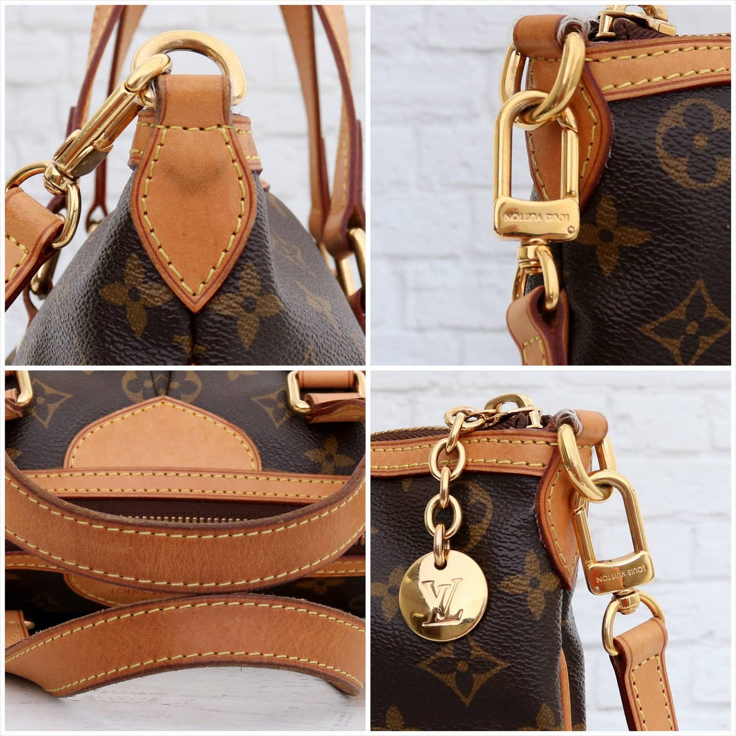 Louis Vuitton Palermo PM Monogram Shoulder Bag & Crossbody