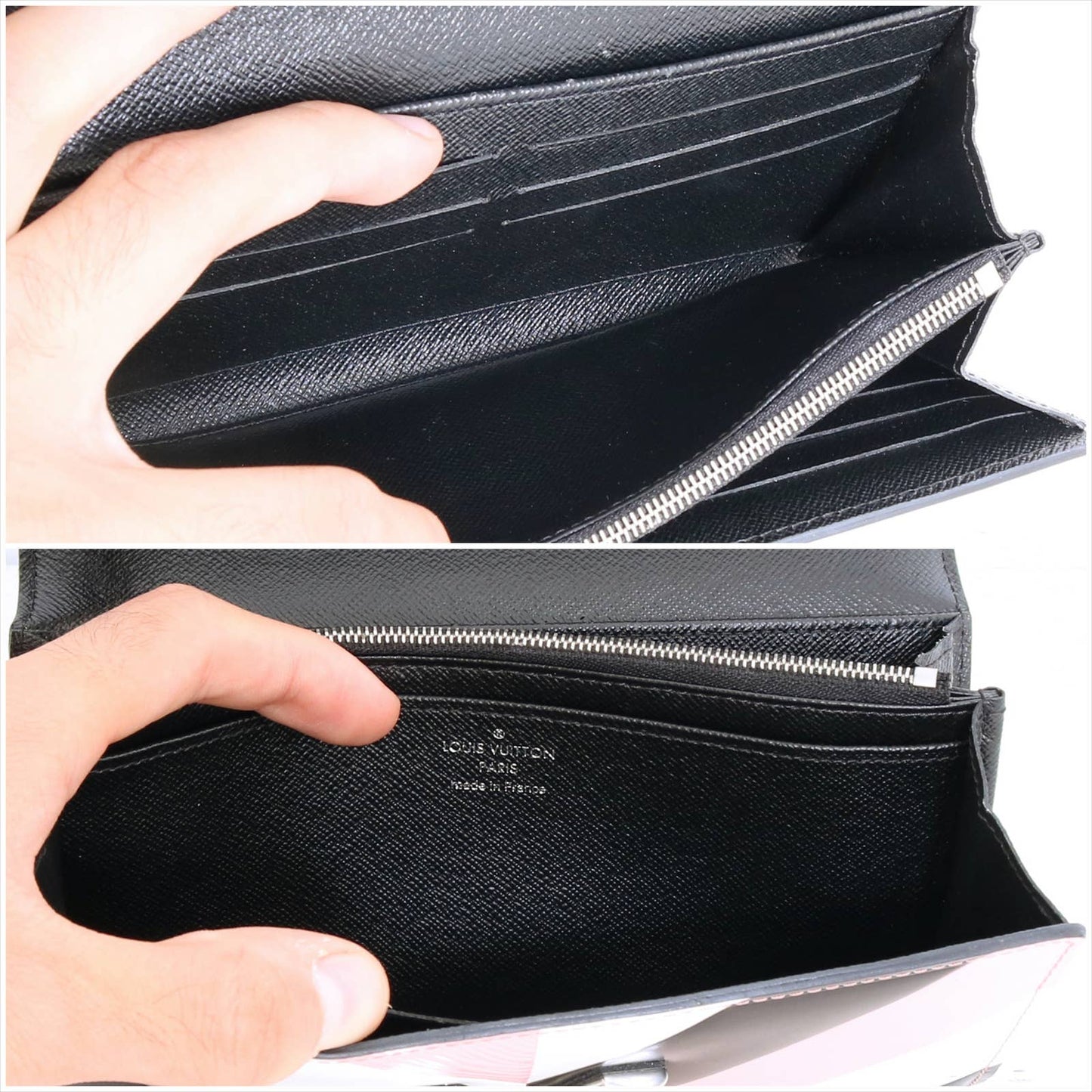 Louis Vuitton Twist MM RARE Chevron Reverse Monogram & Epi Card Wallet