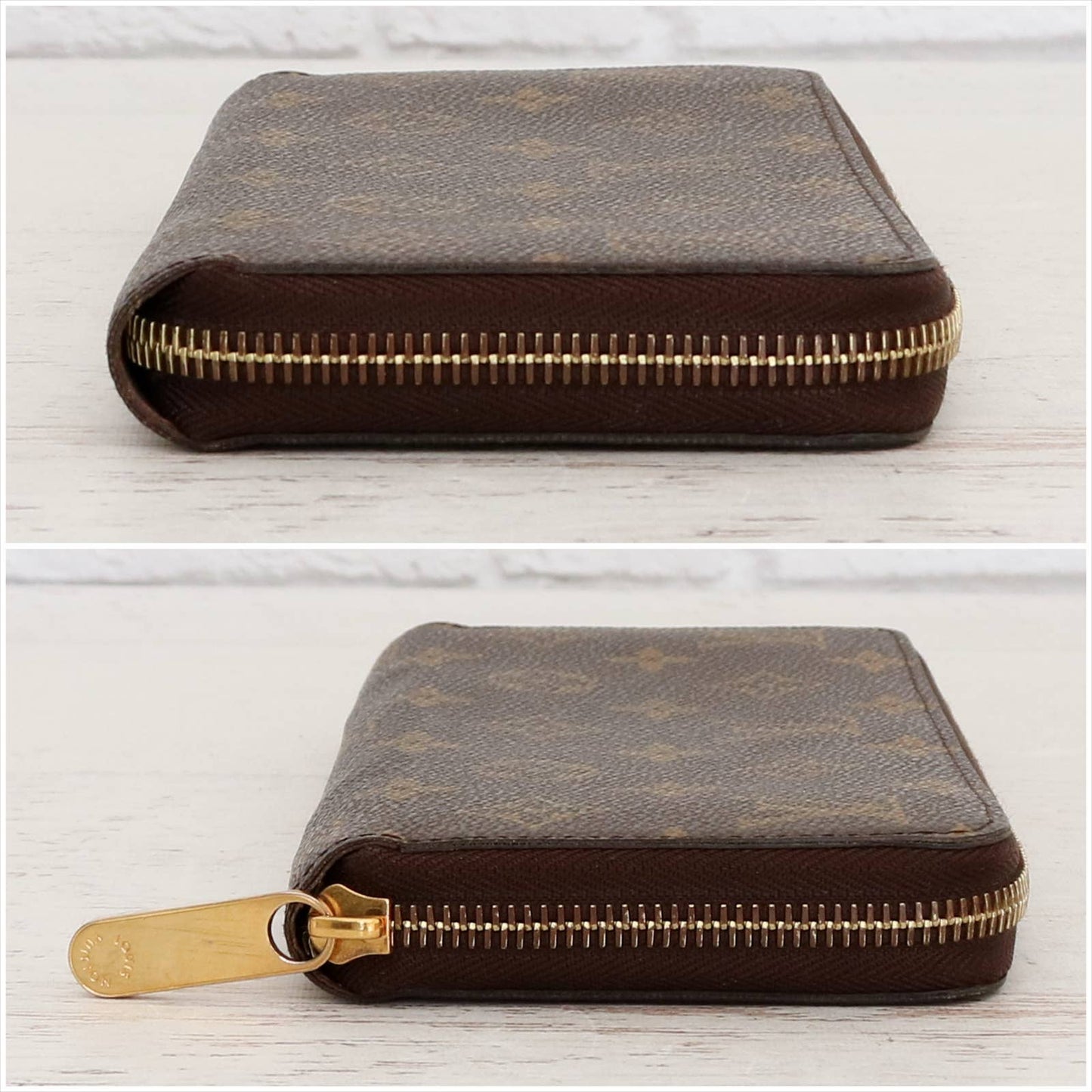 Louis Vuitton Zippy Wallet Monogram Brown