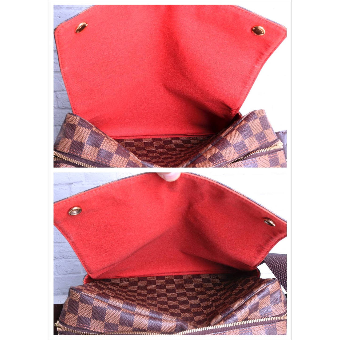 Louis Vuitton Naviglio Damier Ebene Crossbody