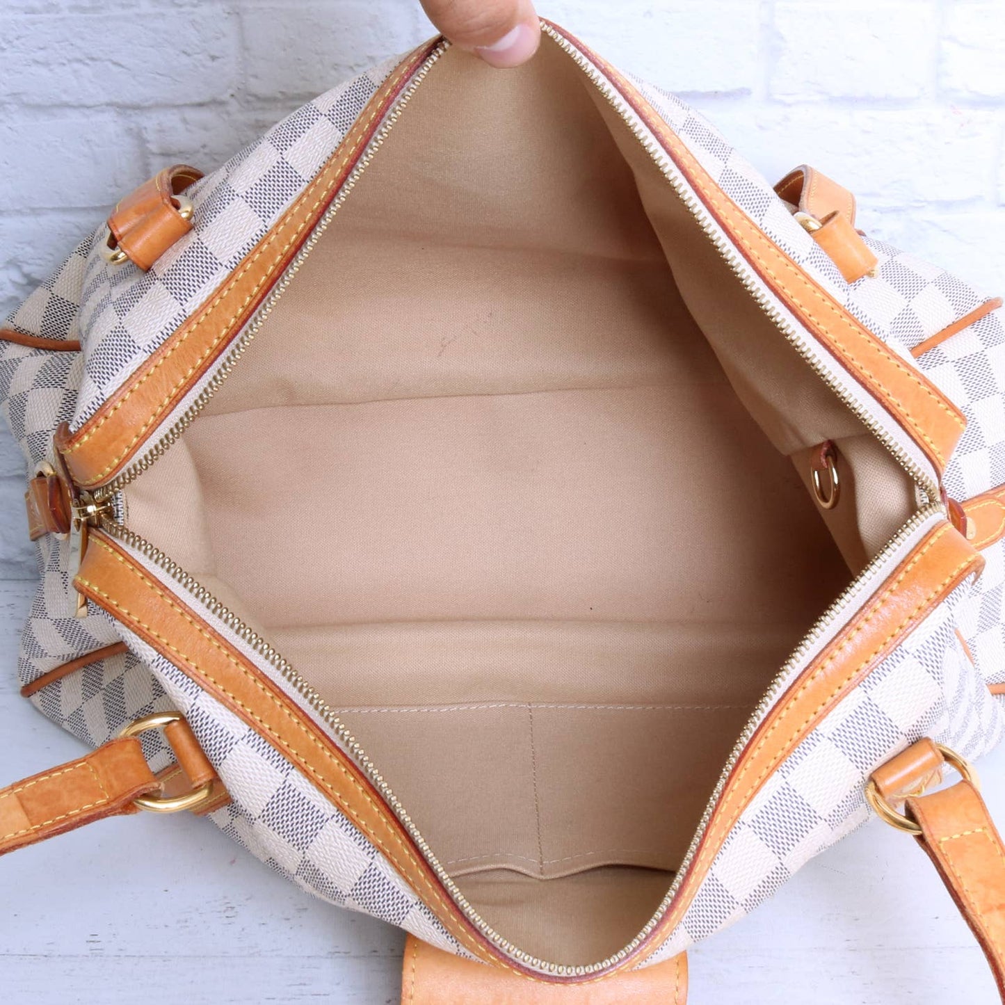 Louis Vuitton Stresa PM Damier Azur Shoulder Bag