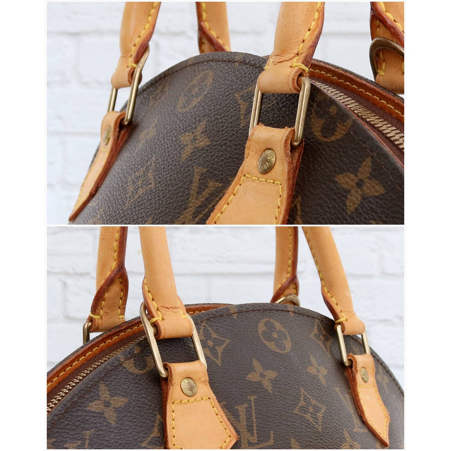 Louis Vuitton Ellipse MM Monogram Satchel