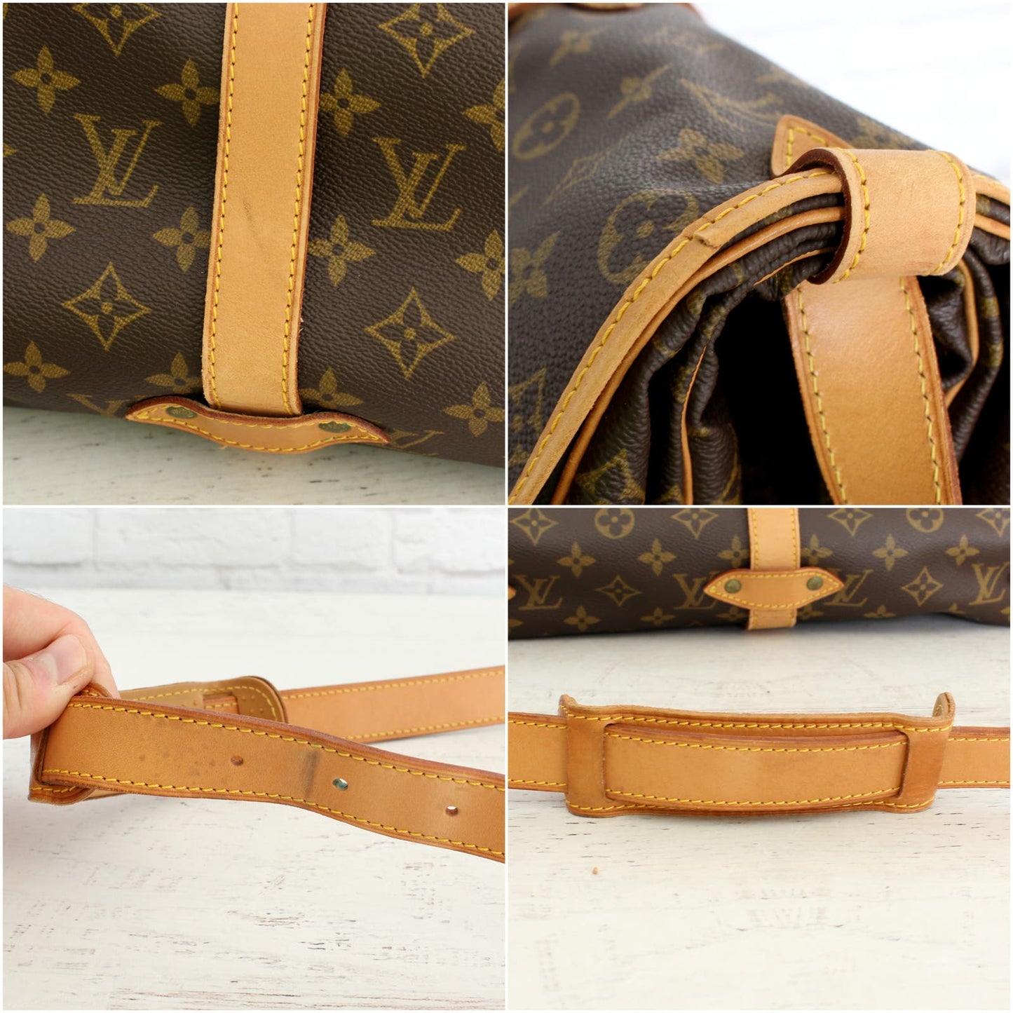 Louis Vuitton Saumur 35 Monogram Crossbody