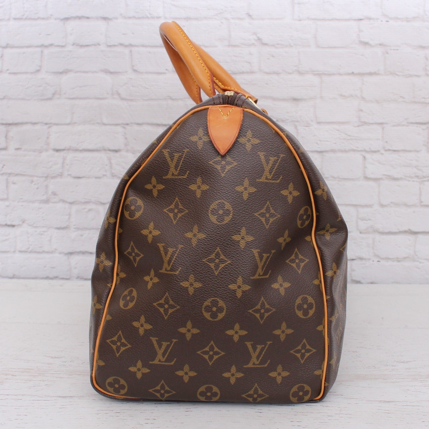 Louis Vuitton Keepall Boston 45 Monogram Duffle Bag Travel Handbag A5003