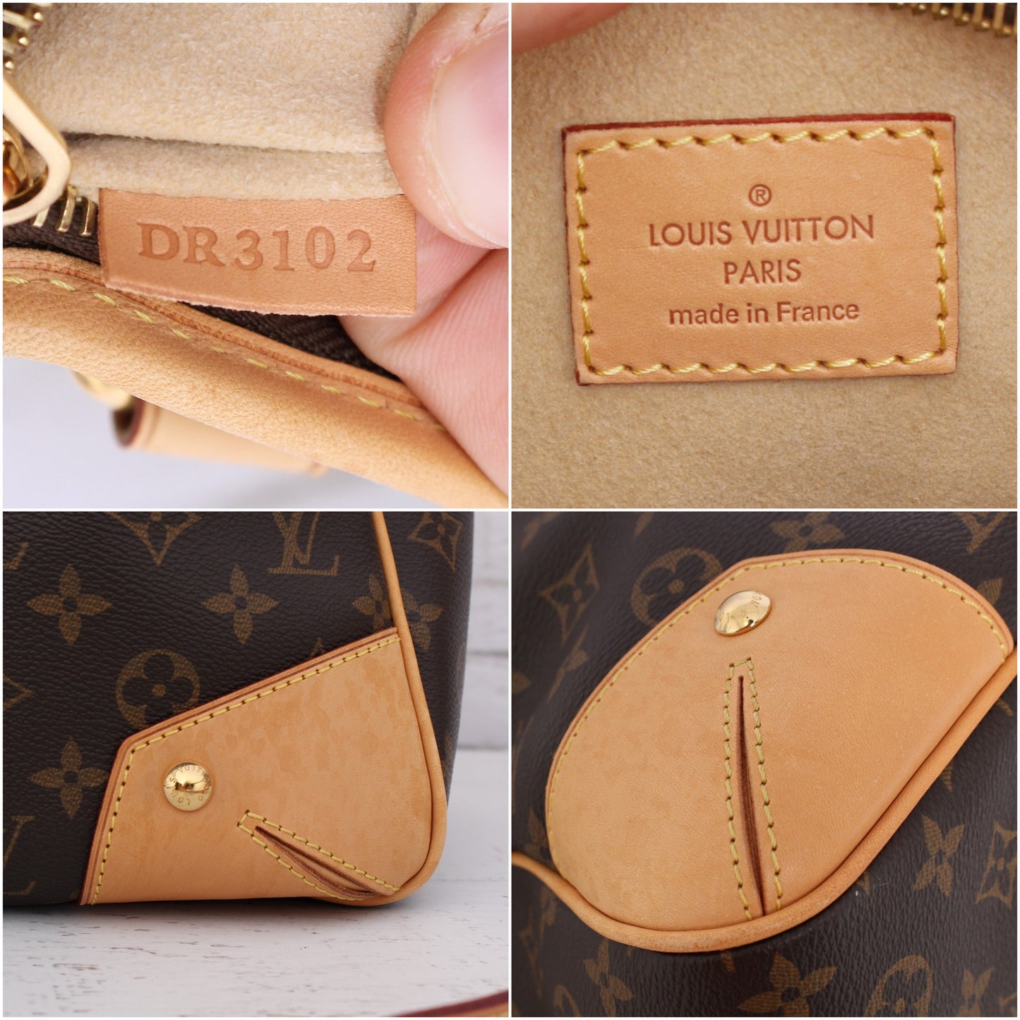 Louis Vuitton Estrella MM Monogram Shoulder Crossbody Satchel Leather