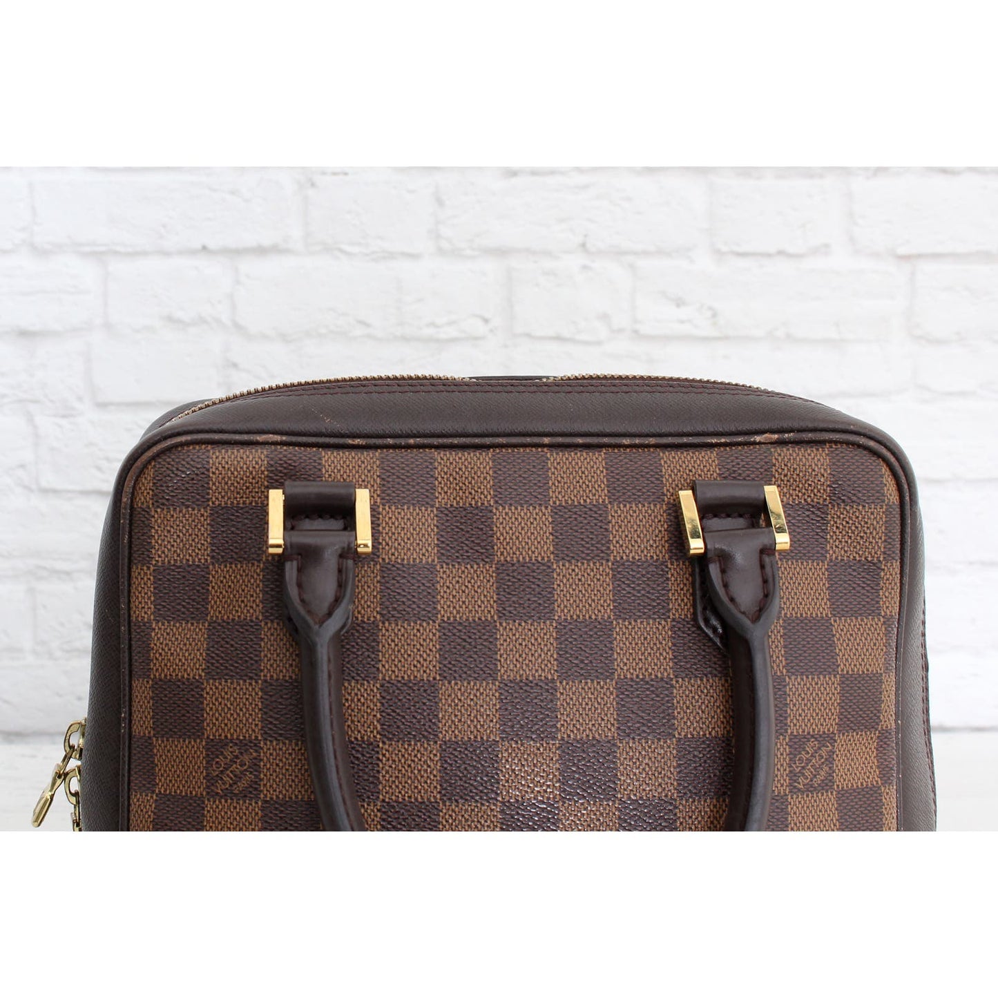 Louis Vuitton Brera Damier Ebene Satchel