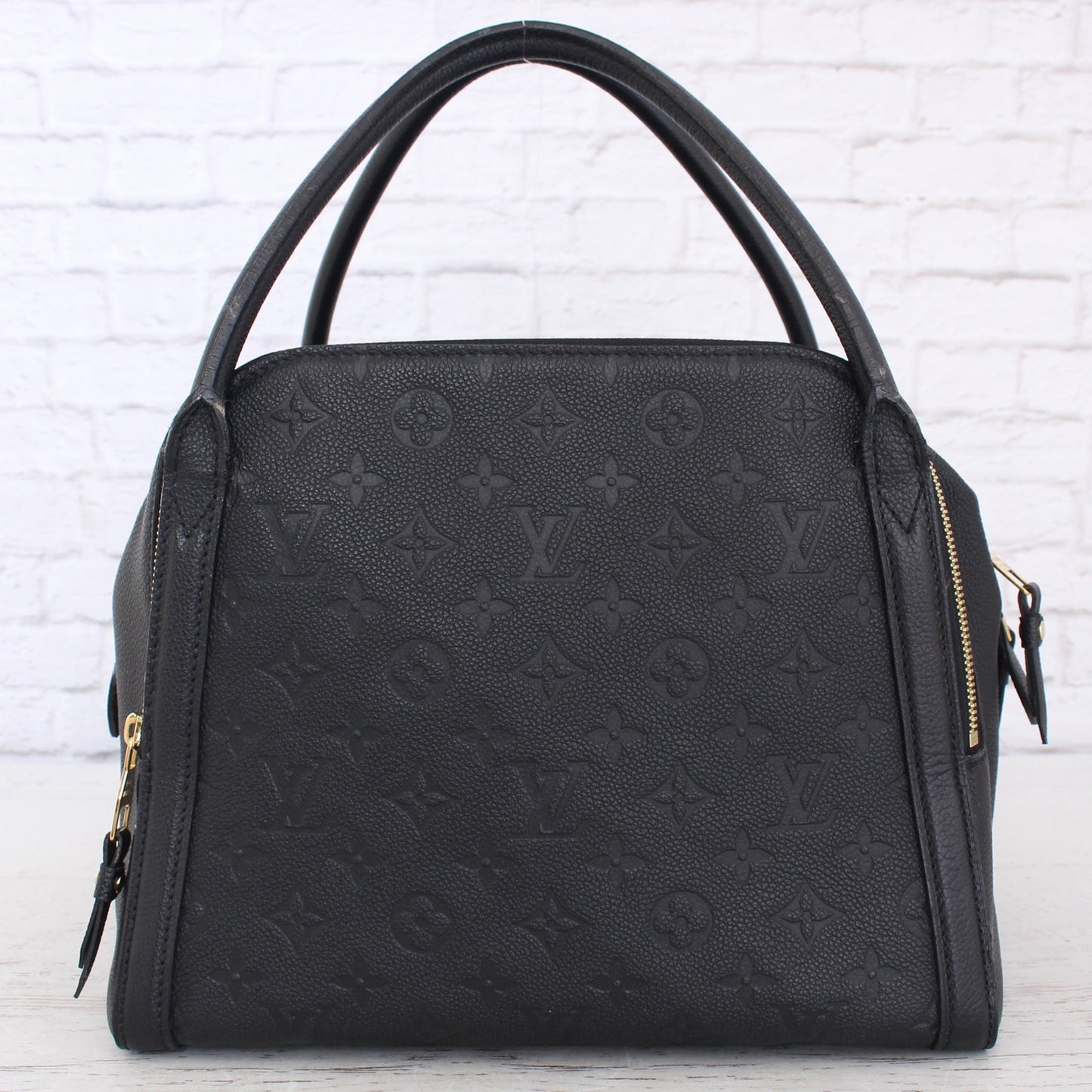 Louis Vuitton Marais MM Black Empreinte Satchel