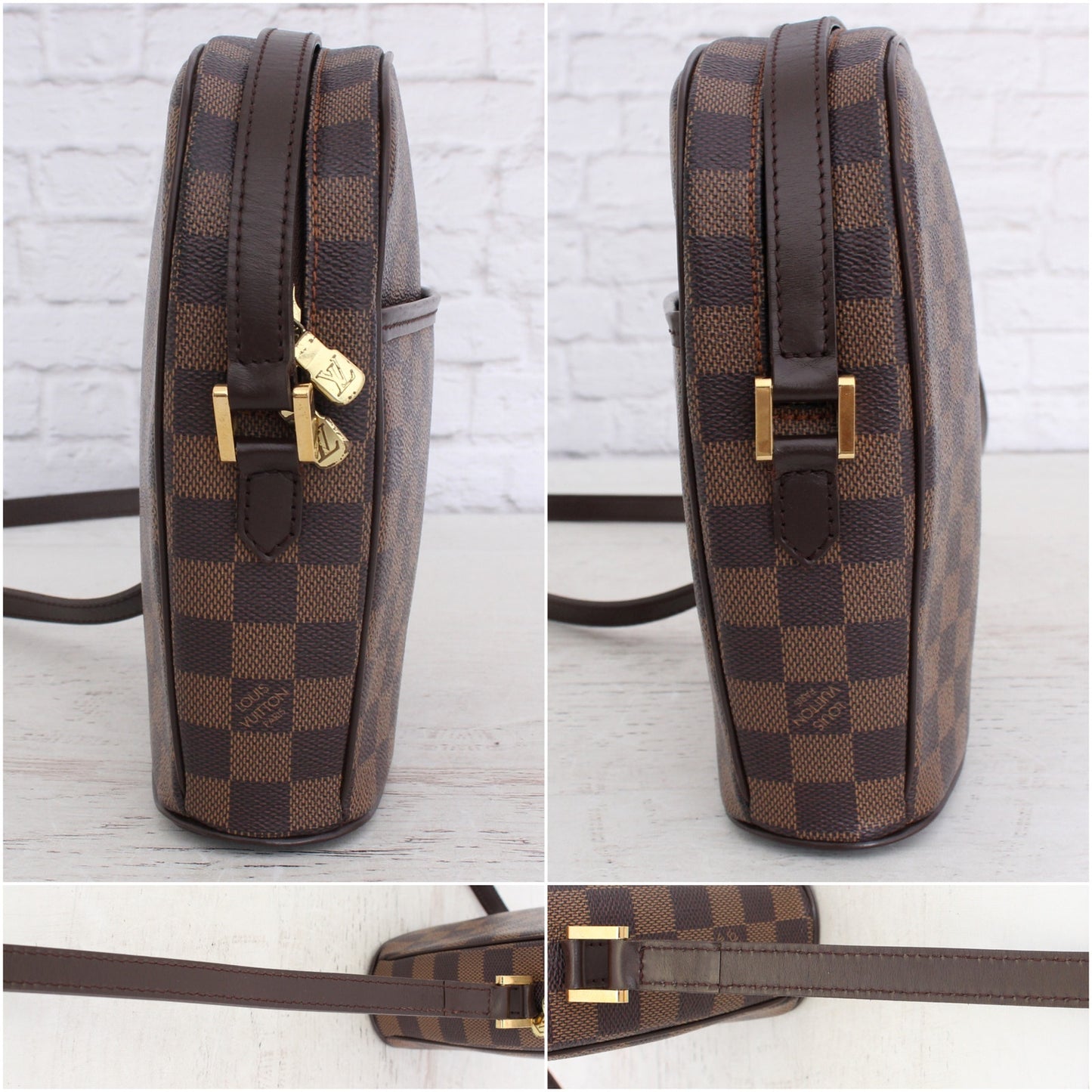 Louis Vuitton Ipanema PM Damier Ebene Crossbody