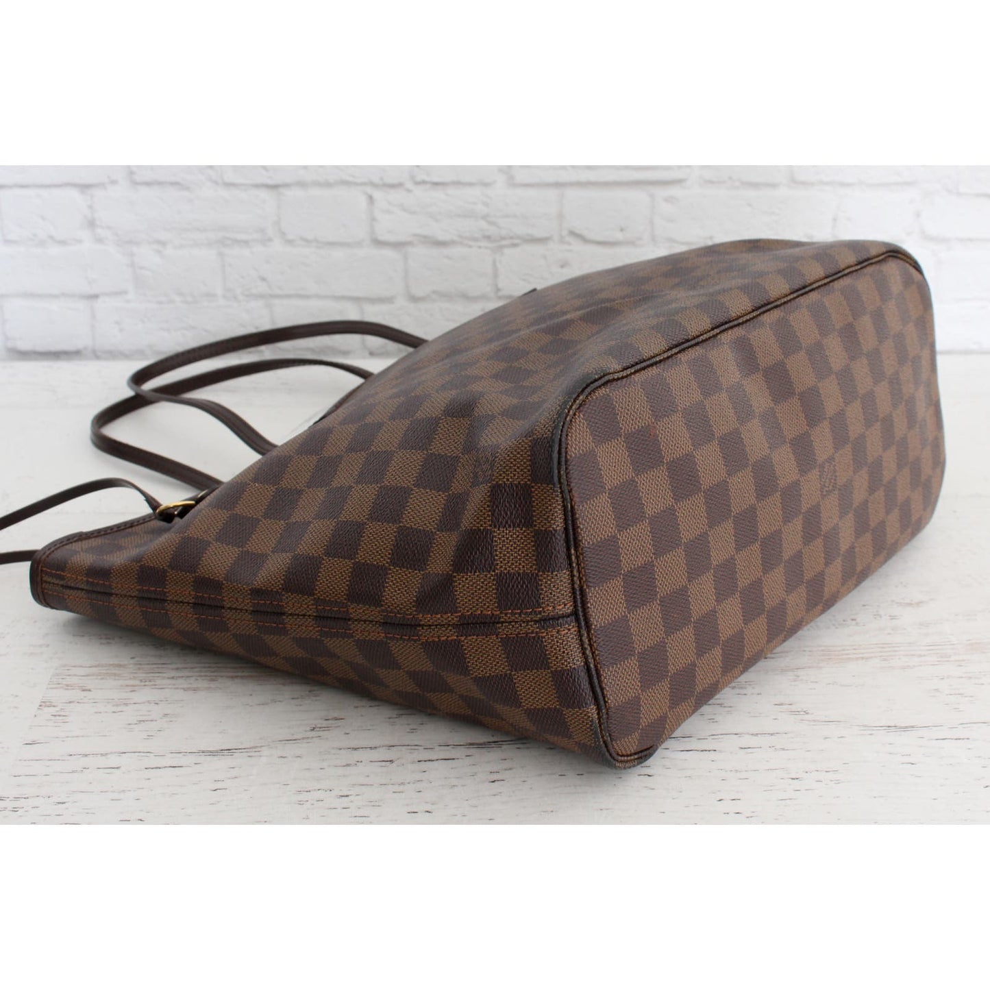 Louis Vuitton Neverfull MM Damier Ebene Cherry Tote