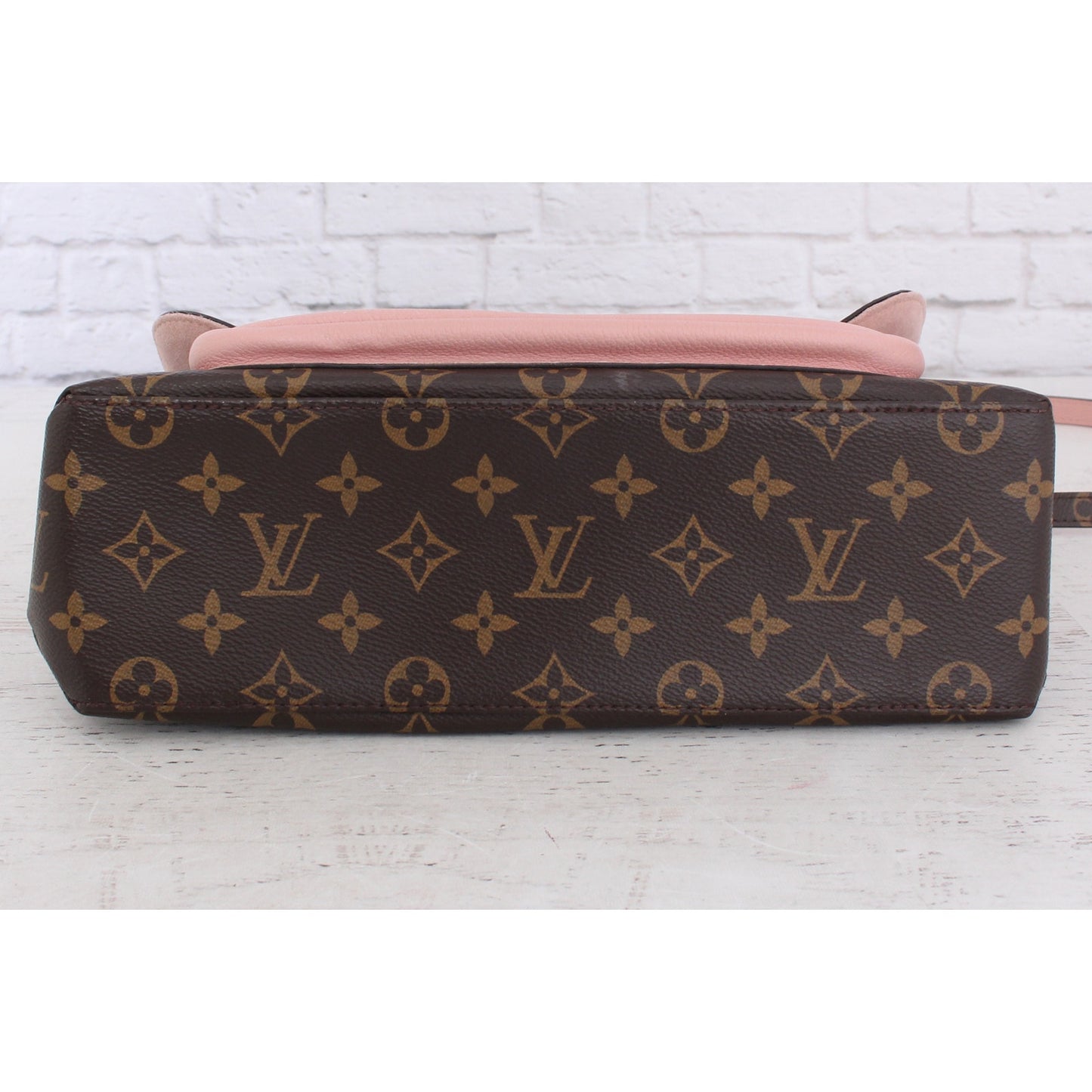 Louis Vuitton Marignan Monogram Leather Crossbody & Satchel Pink Purse