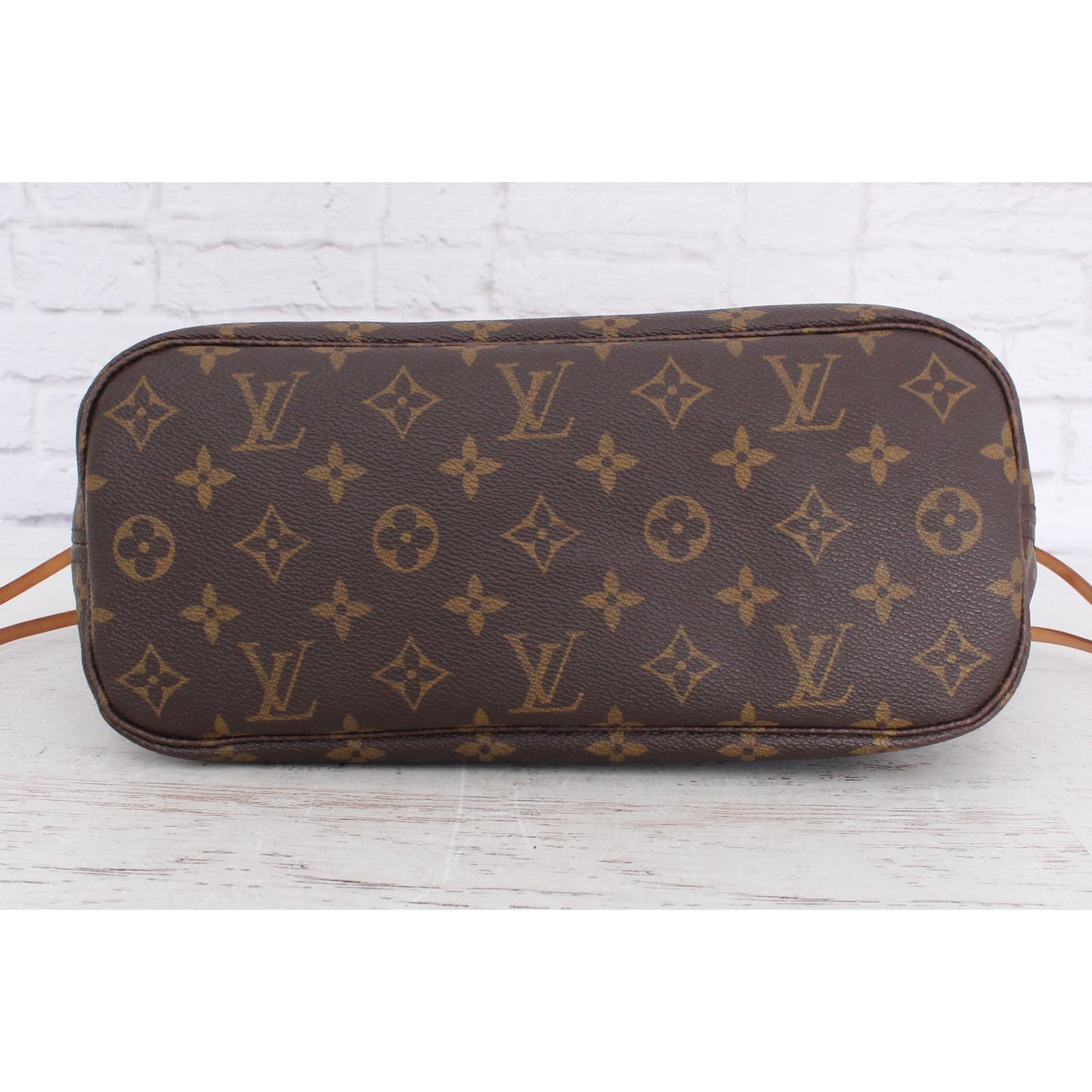 Louis Vuitton Neverfull PM Small Monogram Leather Tote Shoulder Bag LV