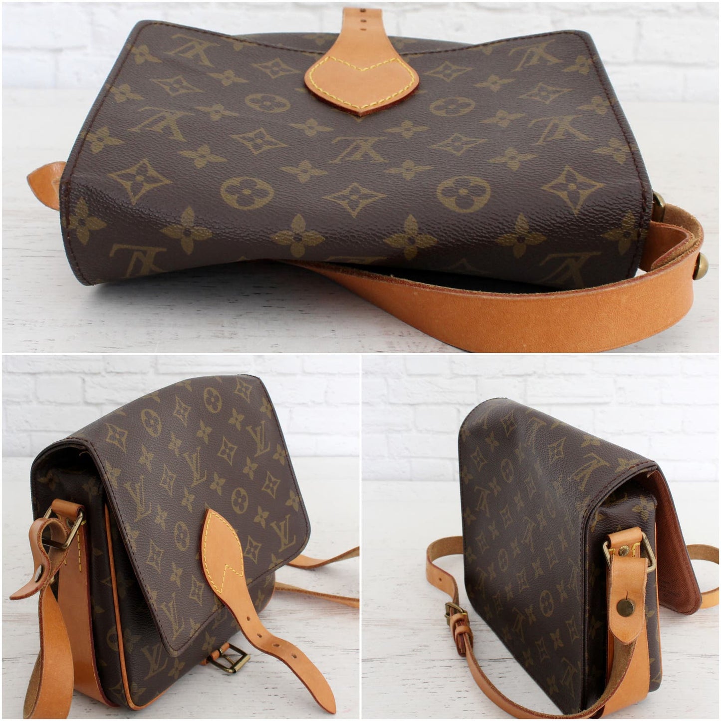 Louis Vuitton Cartouchiere MM Monogram Crossbody