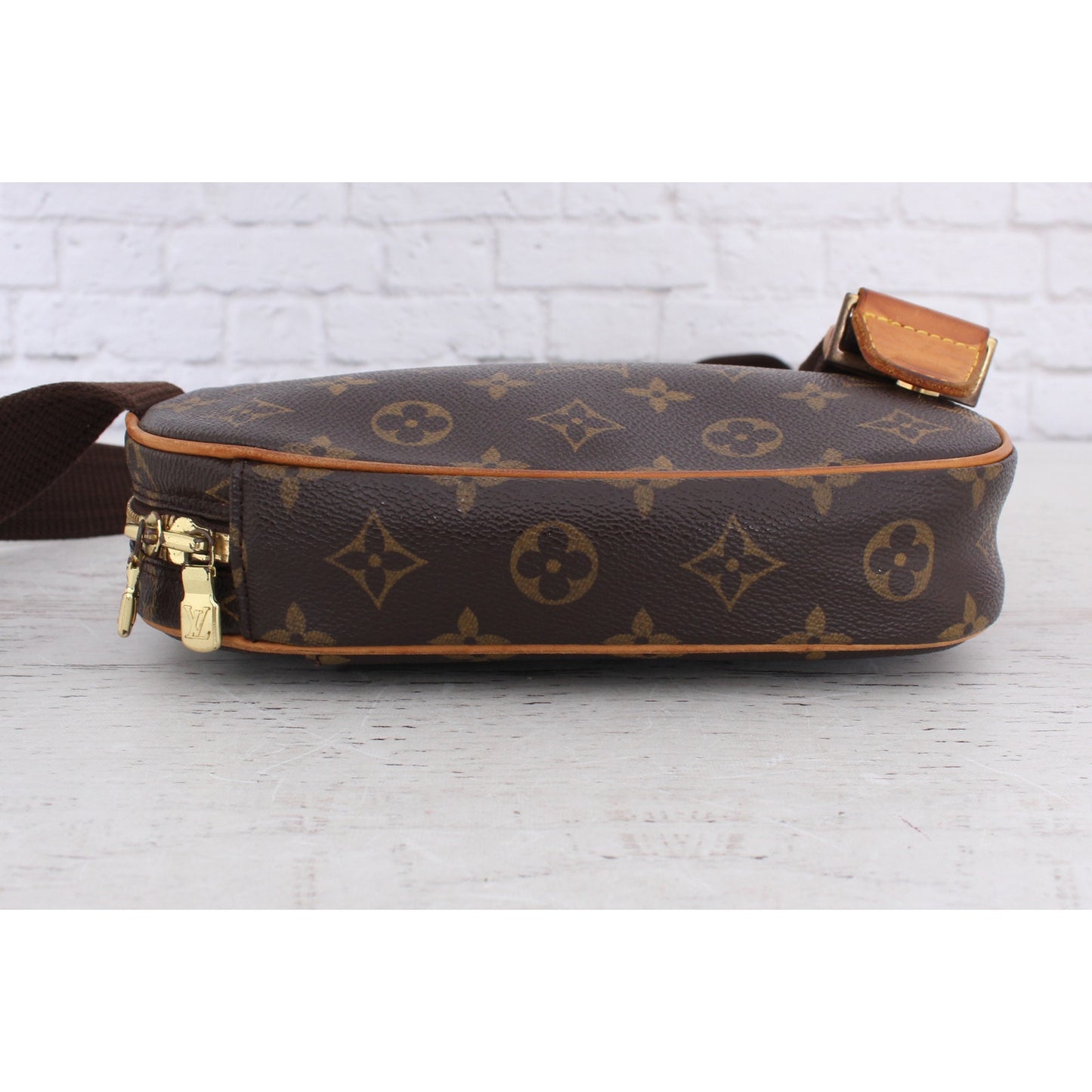 Louis Vuitton Pochette Gange Monogram Bumbag Belt Waist Crossbody Pouch