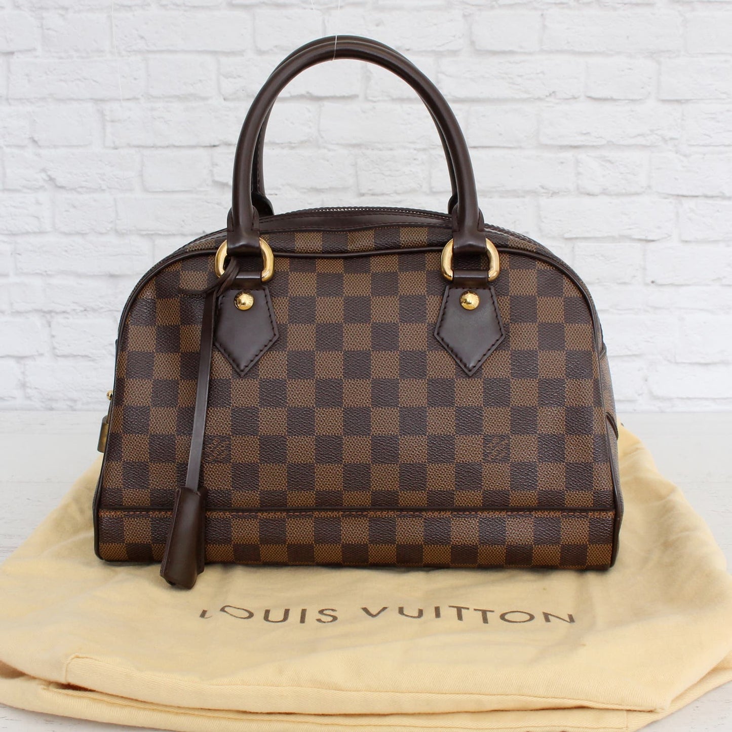 Louis Vuitton Duomo Damier Ebene Satchel