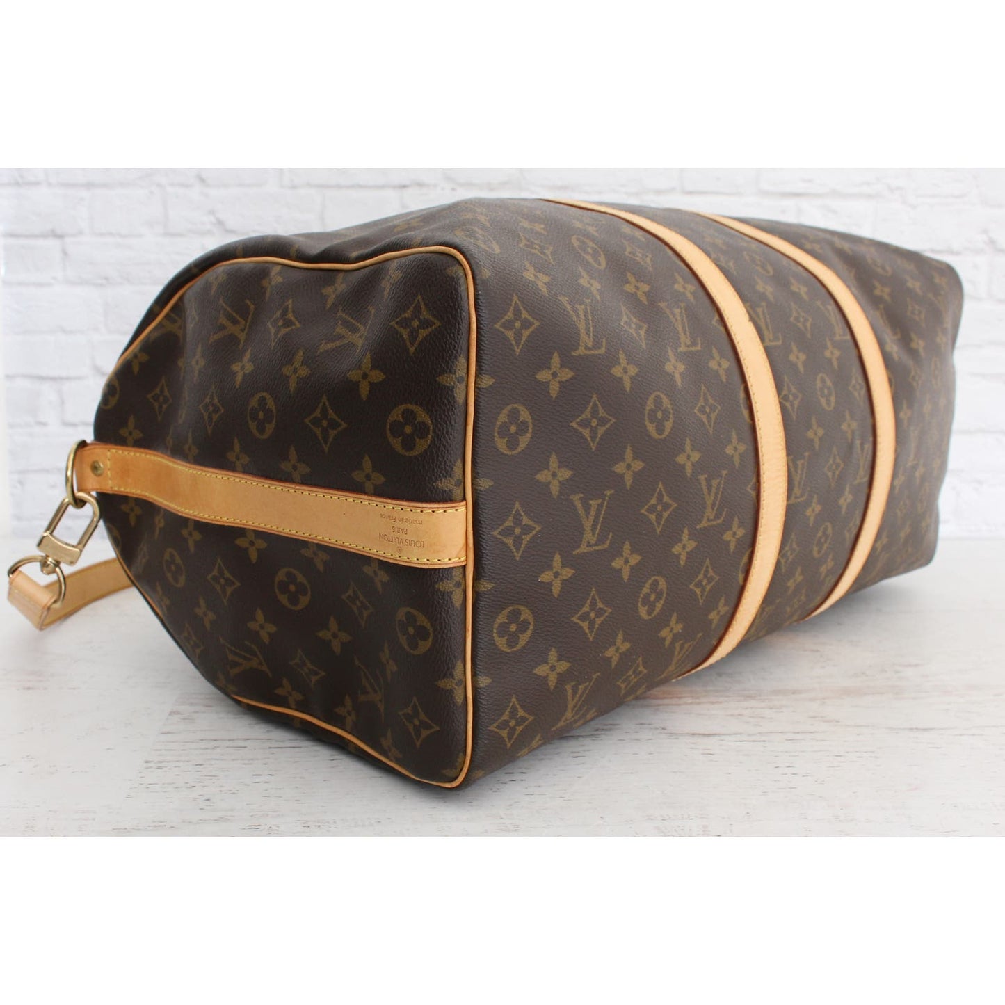 Louis Vuitton Keepall Bandouliere 50 Monogram Duffle with Strap