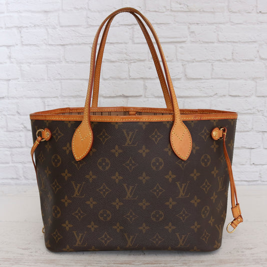 Louis Vuitton Neverfull PM Monogram Tote Shoulder Bag