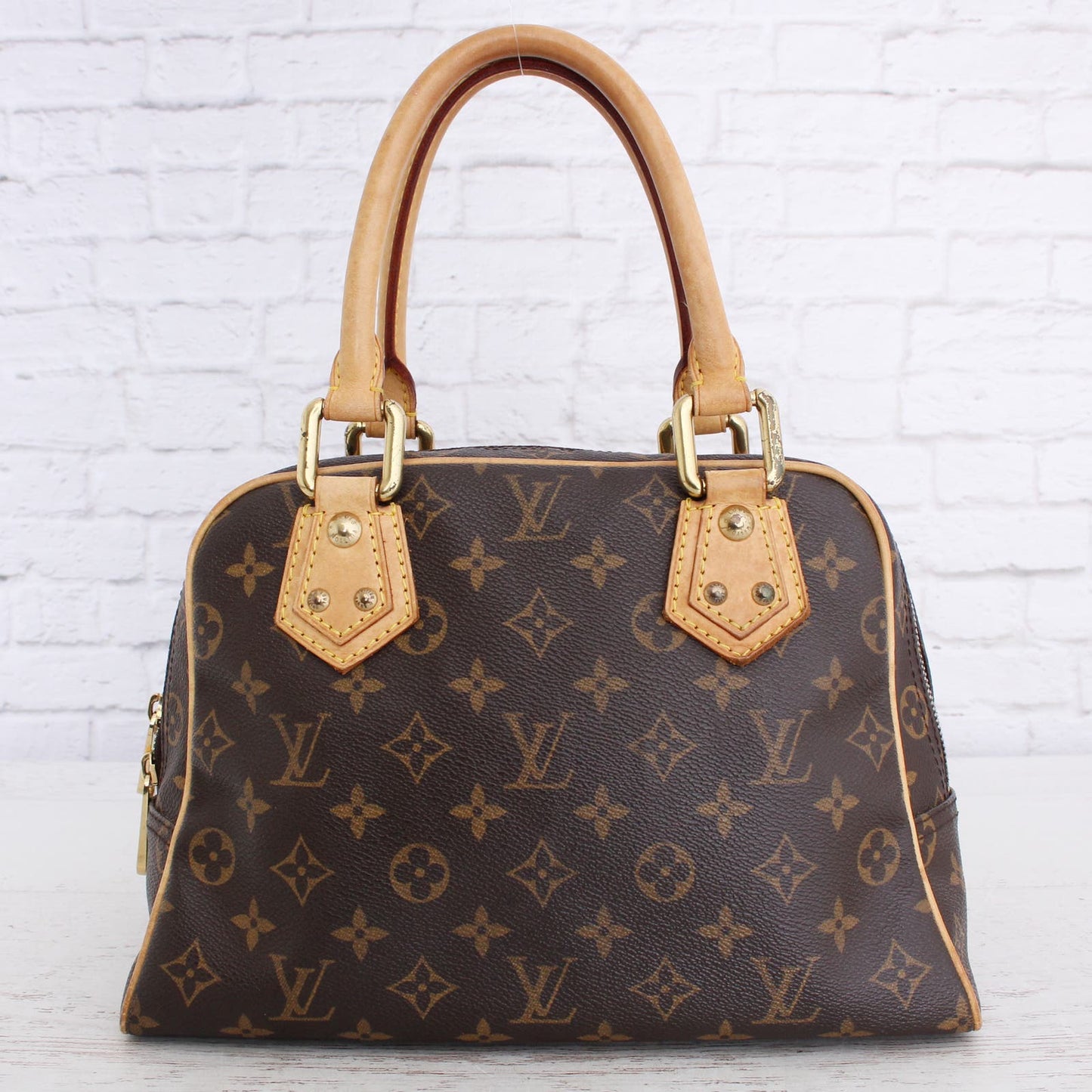 Louis Vuitton Manhattan PM Satchel Monogram