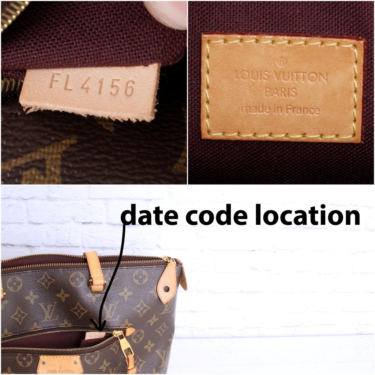 Louis Vuitton Iena PM Zip Tote Monogram Shoulder Bag