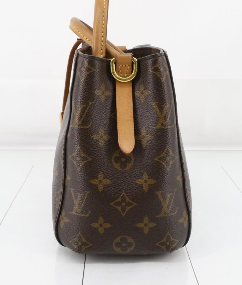 Louis Vuitton Montaigne BB Monogram with strap, lock, keys, charm