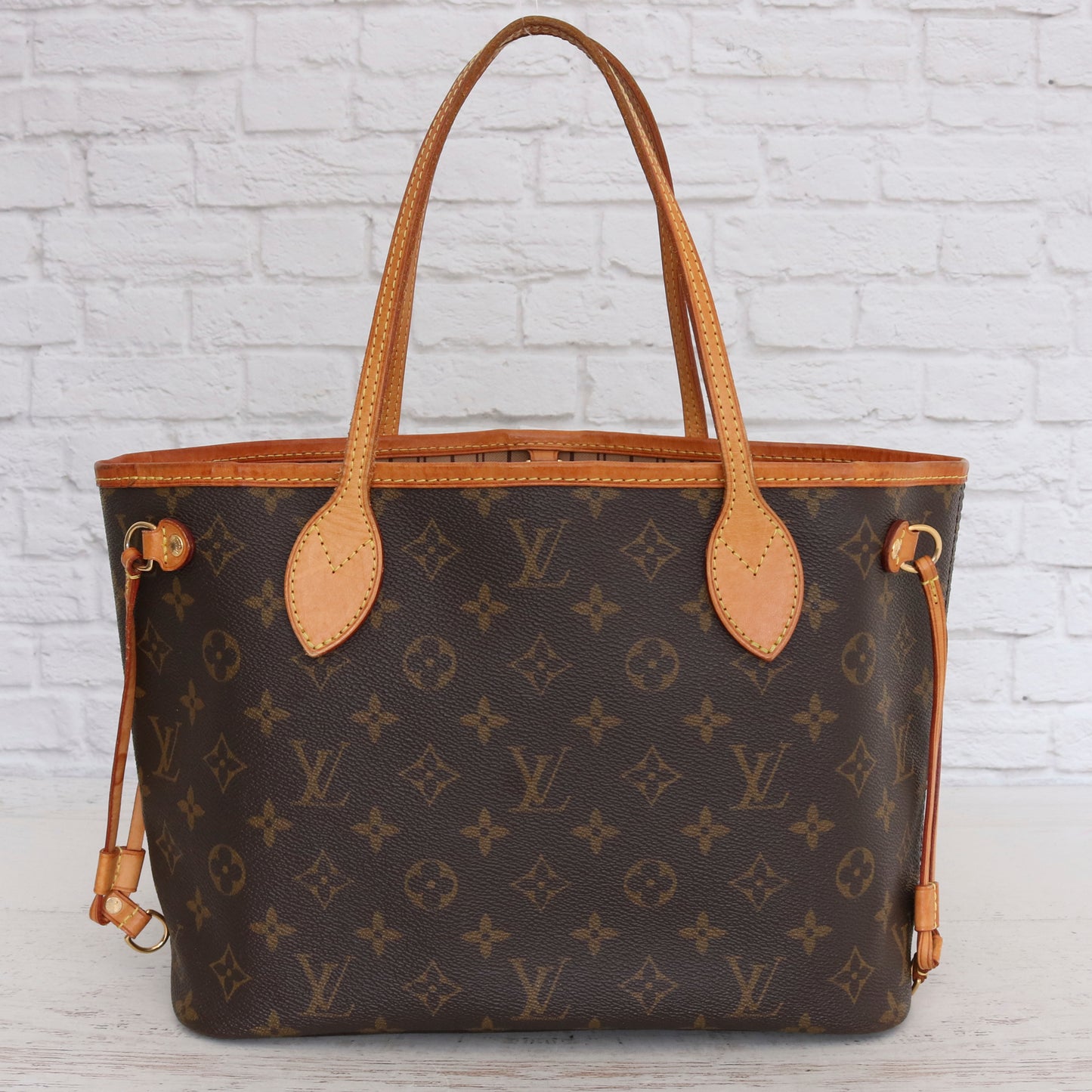 Louis Vuitton Neverfull PM Monogram Tote Shoulder Bag