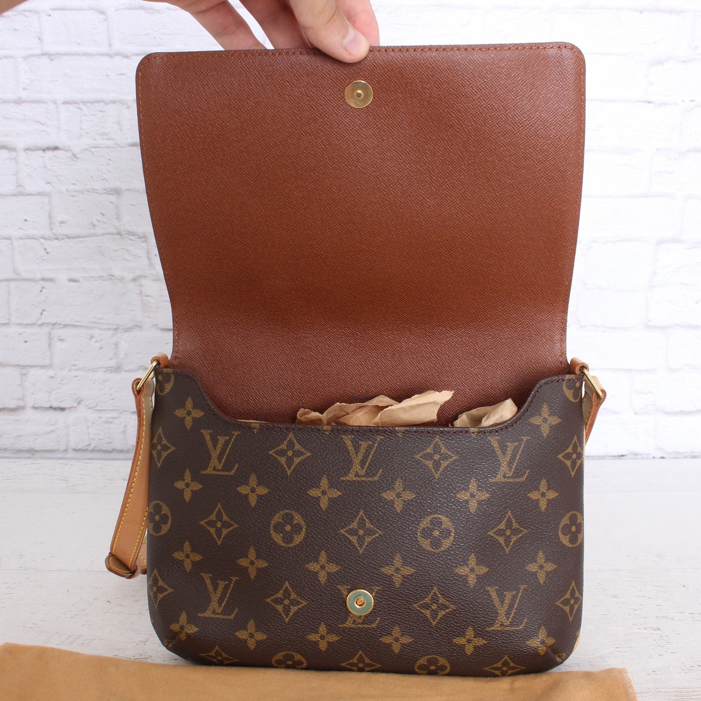 Louis Vuitton Musette Tango Short Monogram Shoulder Bag