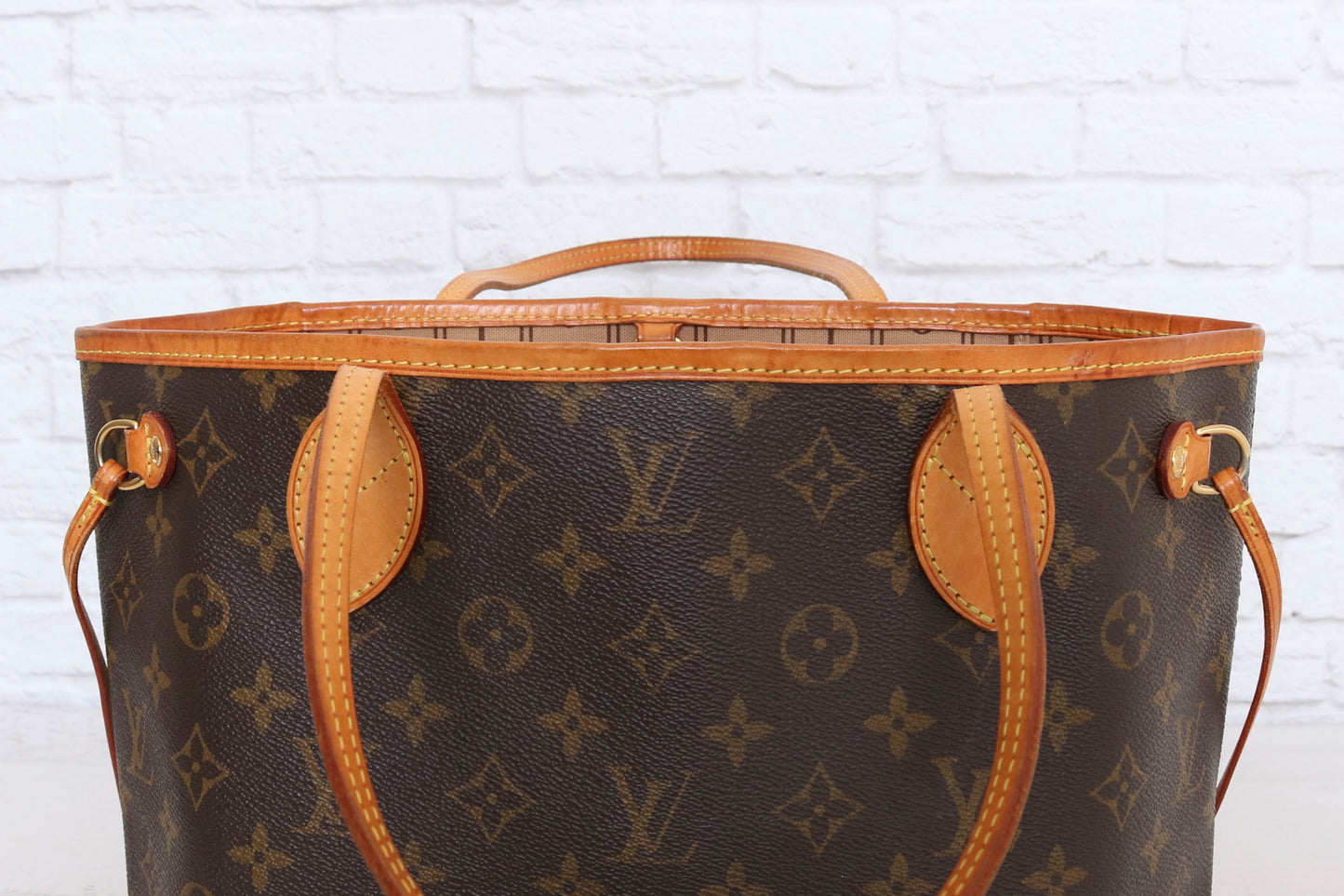 Louis Vuitton Neverfull PM Monogram Tote Shoulder Bag