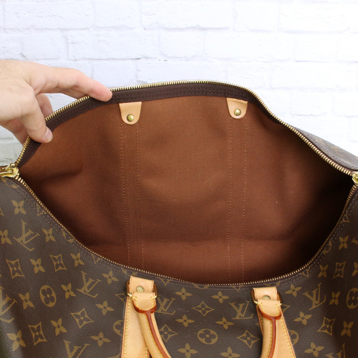 Louis Vuitton Keepall Bandouliere 50 Monogram Duffle with Strap