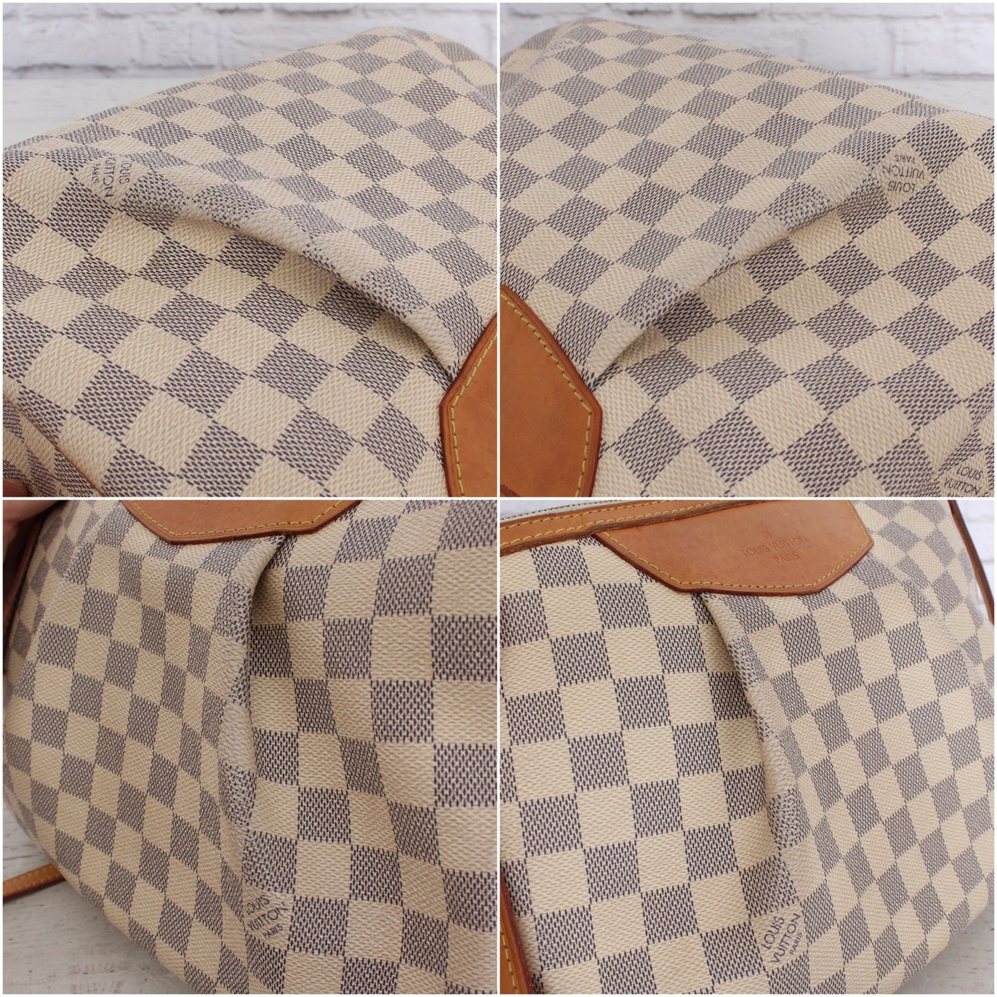 Louis Vuitton Siracusa PM Crossbody Damier Azur