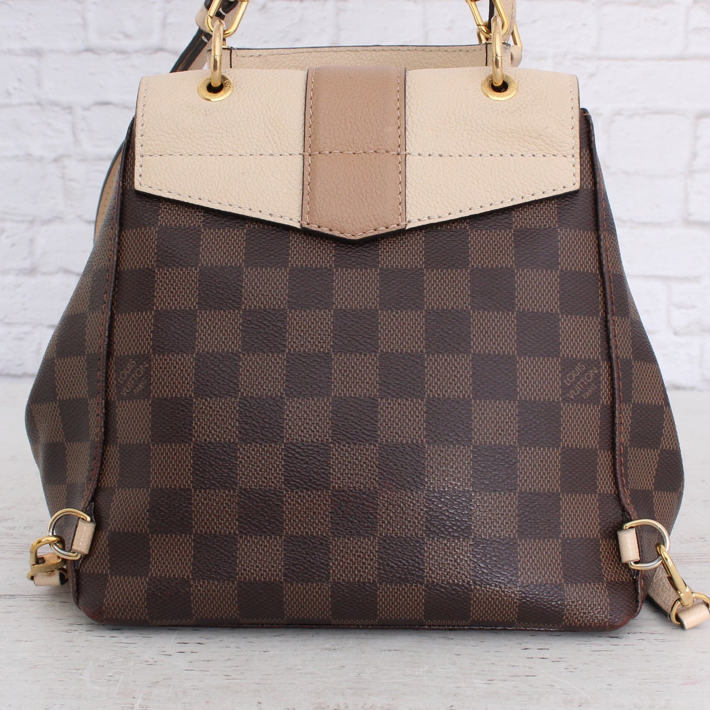 Louis Vuitton Clapton Backpack Damier Ebene Bag