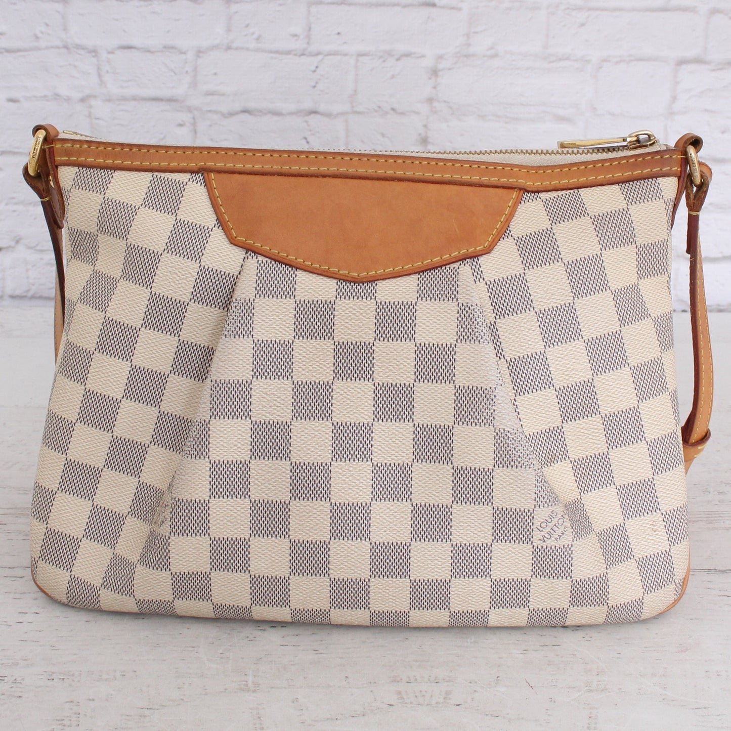 Louis Vuitton Siracusa PM Crossbody Damier Azur