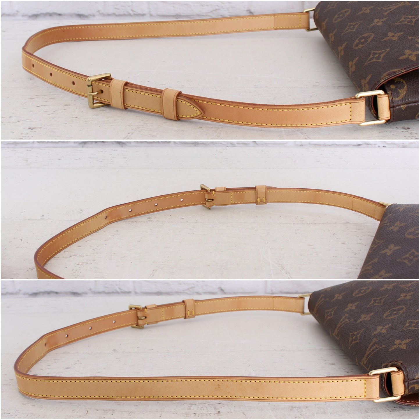 Louis Vuitton Musette Tango Short Monogram Shoulder Bag