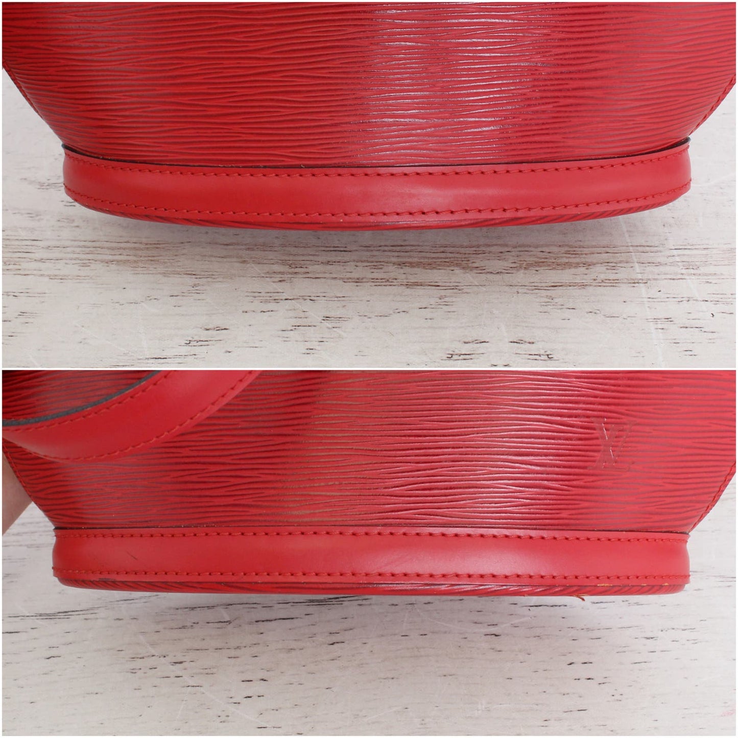 Louis Vuitton Saint Jacques Red Epi Tote