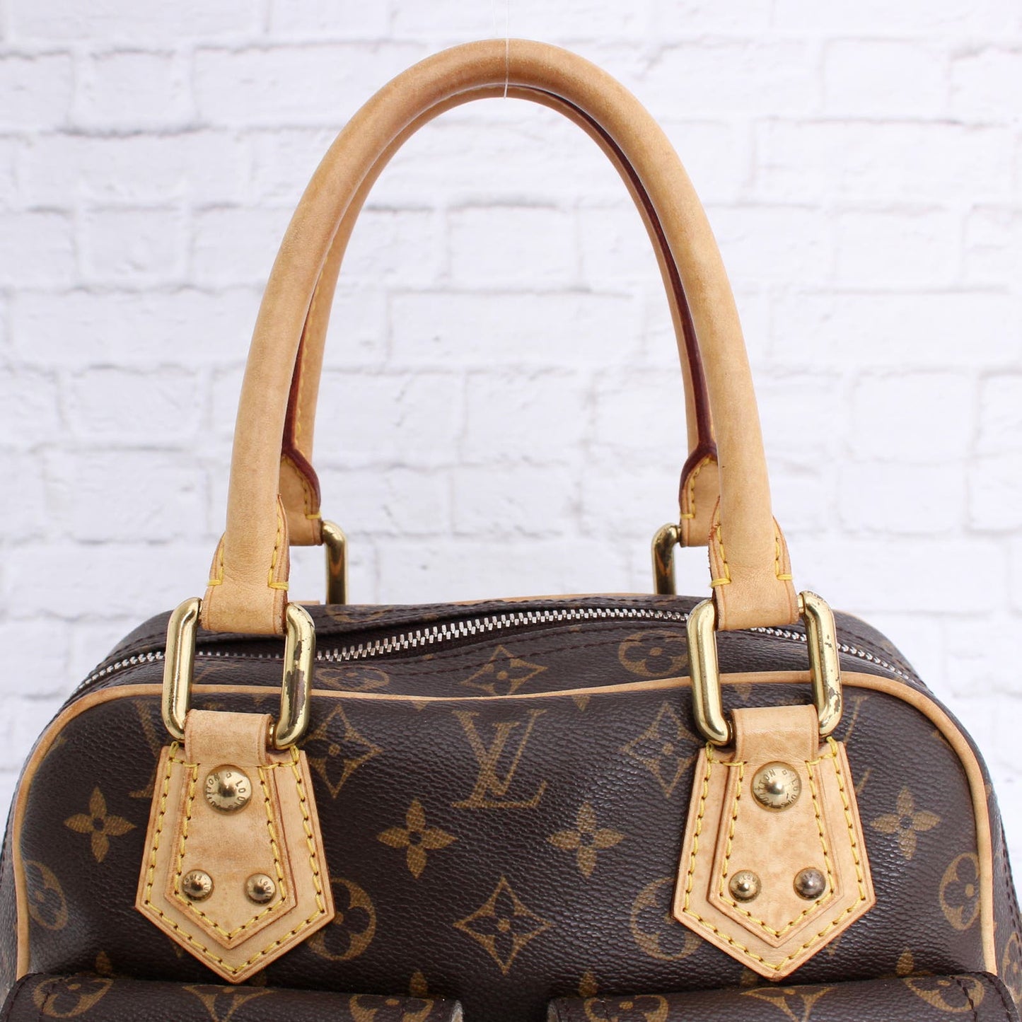 Louis Vuitton Manhattan PM Satchel Monogram