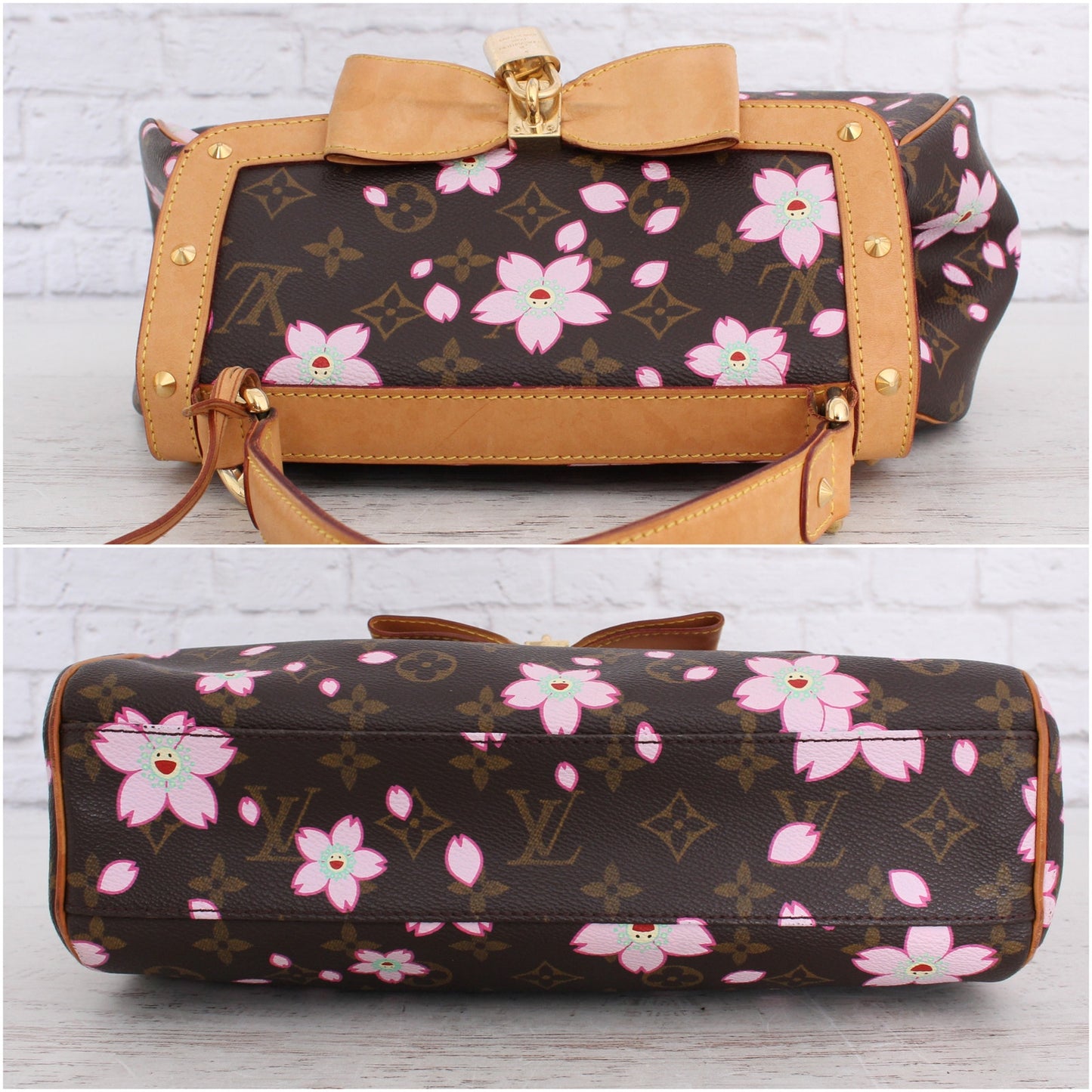 Louis Vuitton Sac Retro PM Floral Monogram Satchel