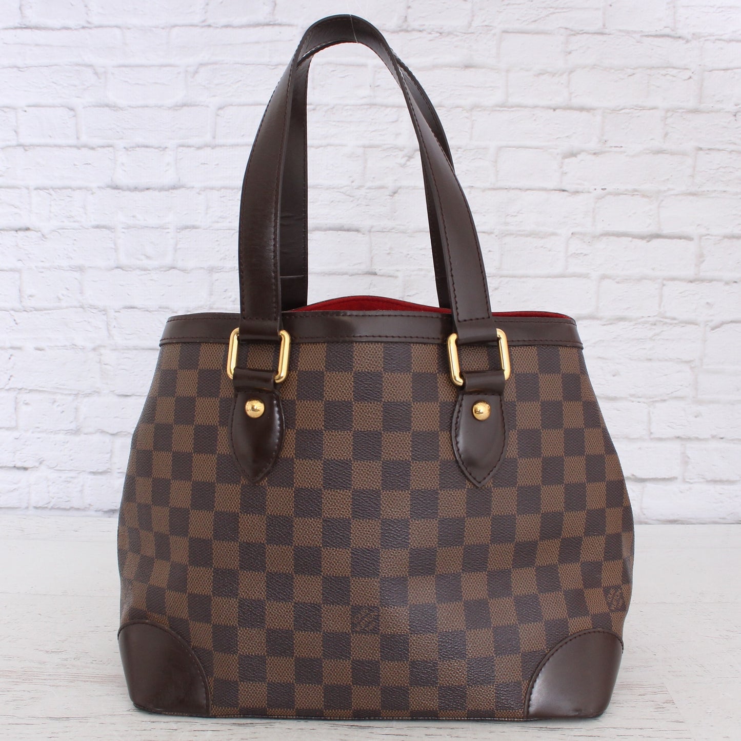 Louis Vuitton Hampstead PM Damier Ebene Shoulder Bag