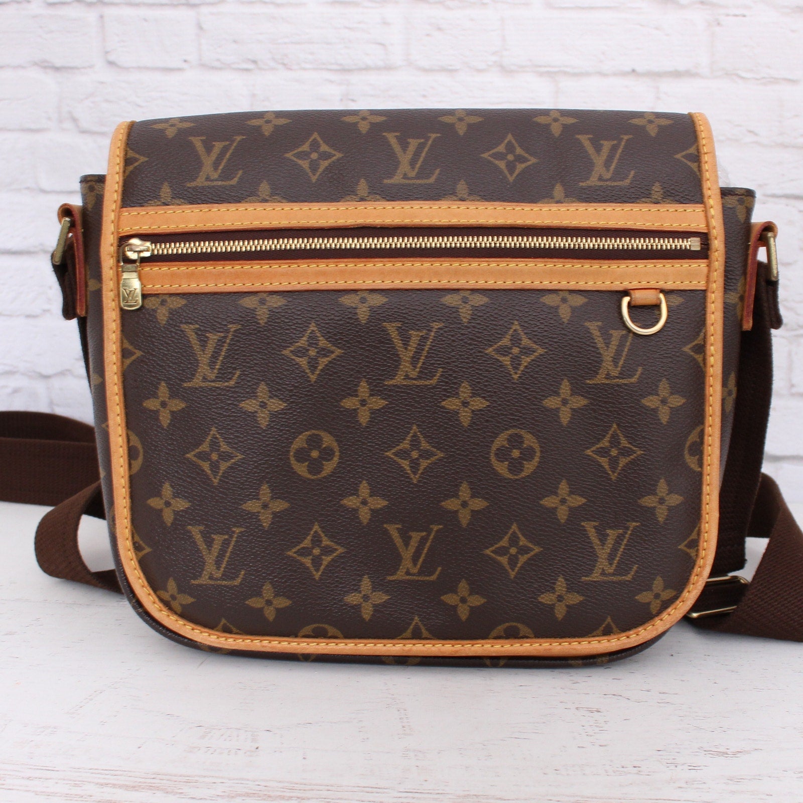 Louis Vuitton Messenger Bosphore PM Monogram Crossbody Purse Shoulder A4014