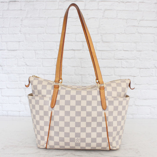 Louis Vuitton Totally PM Damier Azur Shoulder Bag