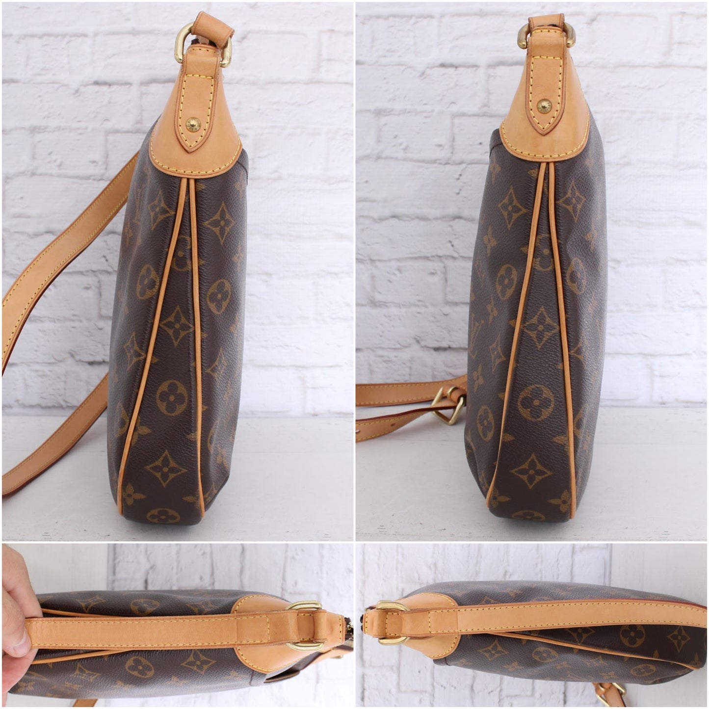 Louis Vuitton Odeon PM Monogram Crossbody Canvas Handbag Messenger LV