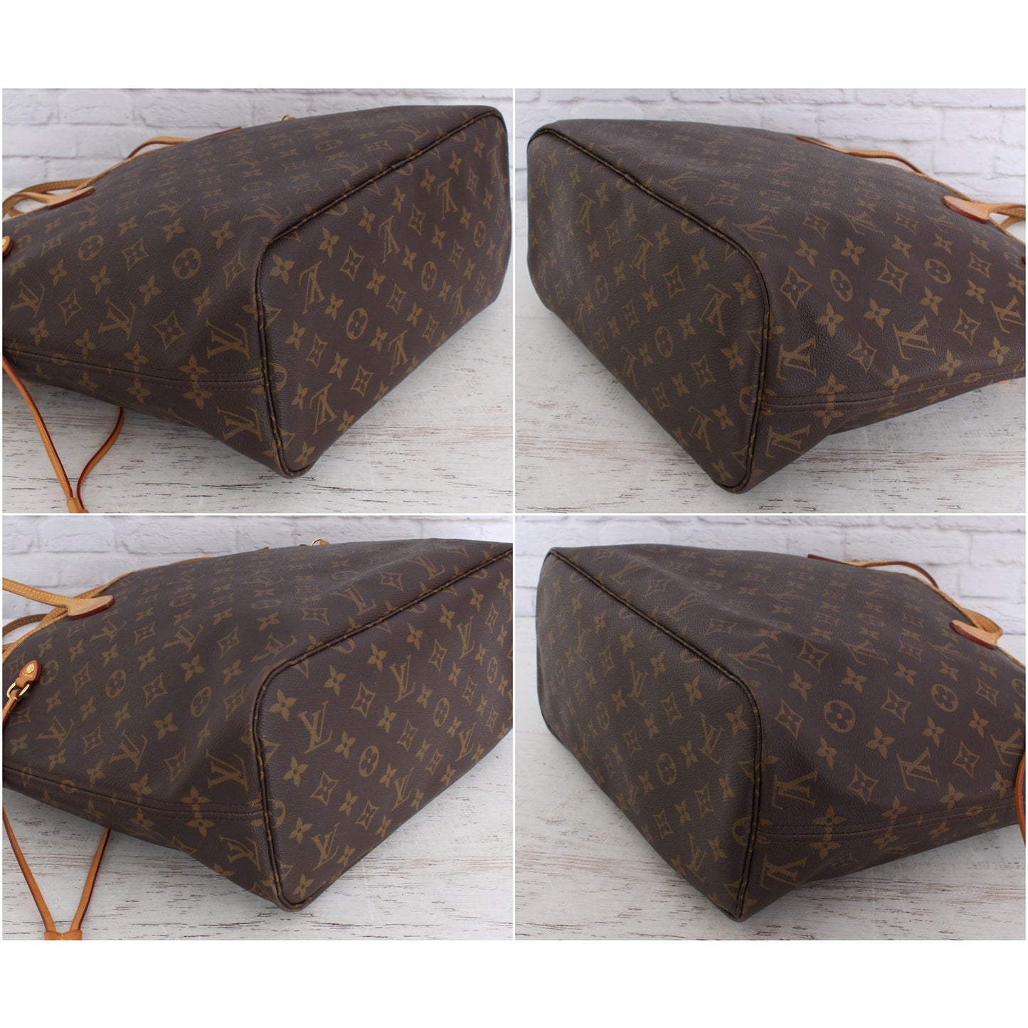 Louis Vuitton Neverfull MM Monogram Shoulder Bag Tote