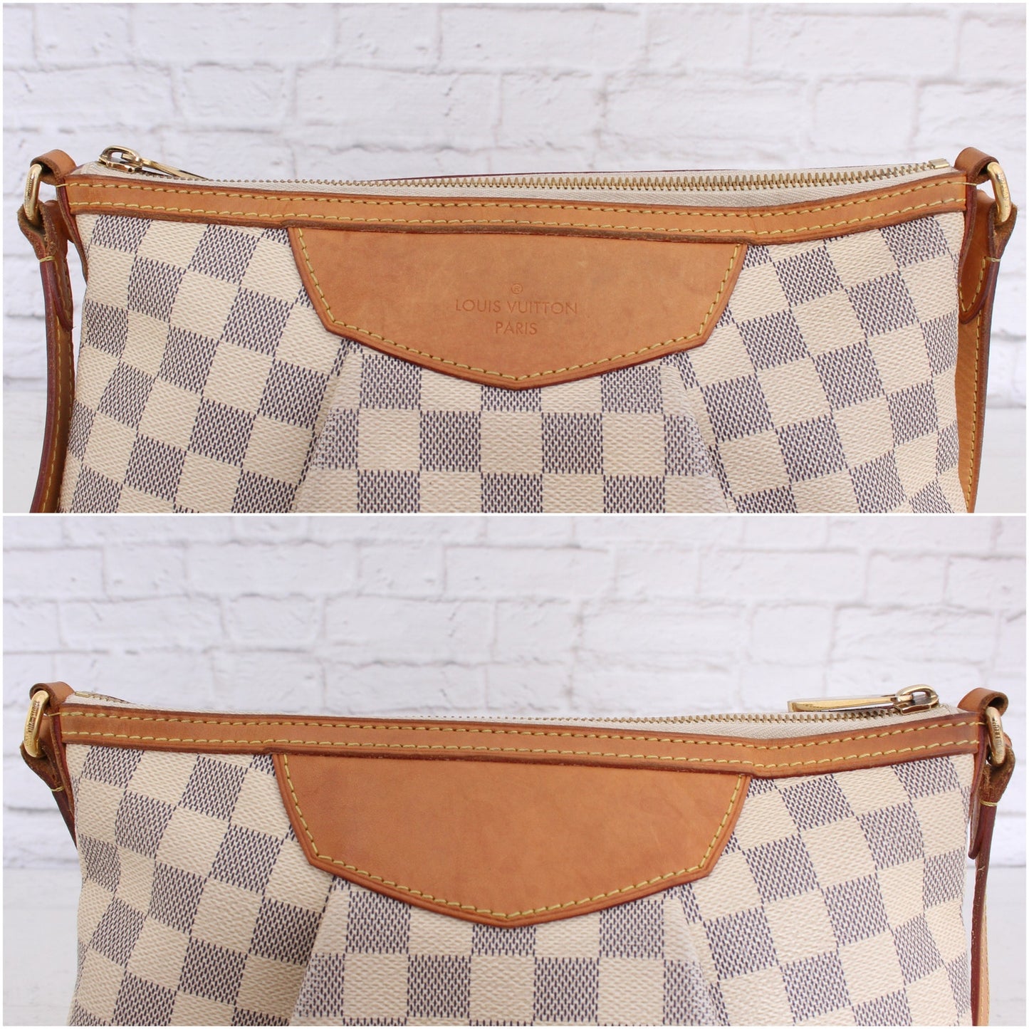 Louis Vuitton Siracusa PM Crossbody Damier Azur