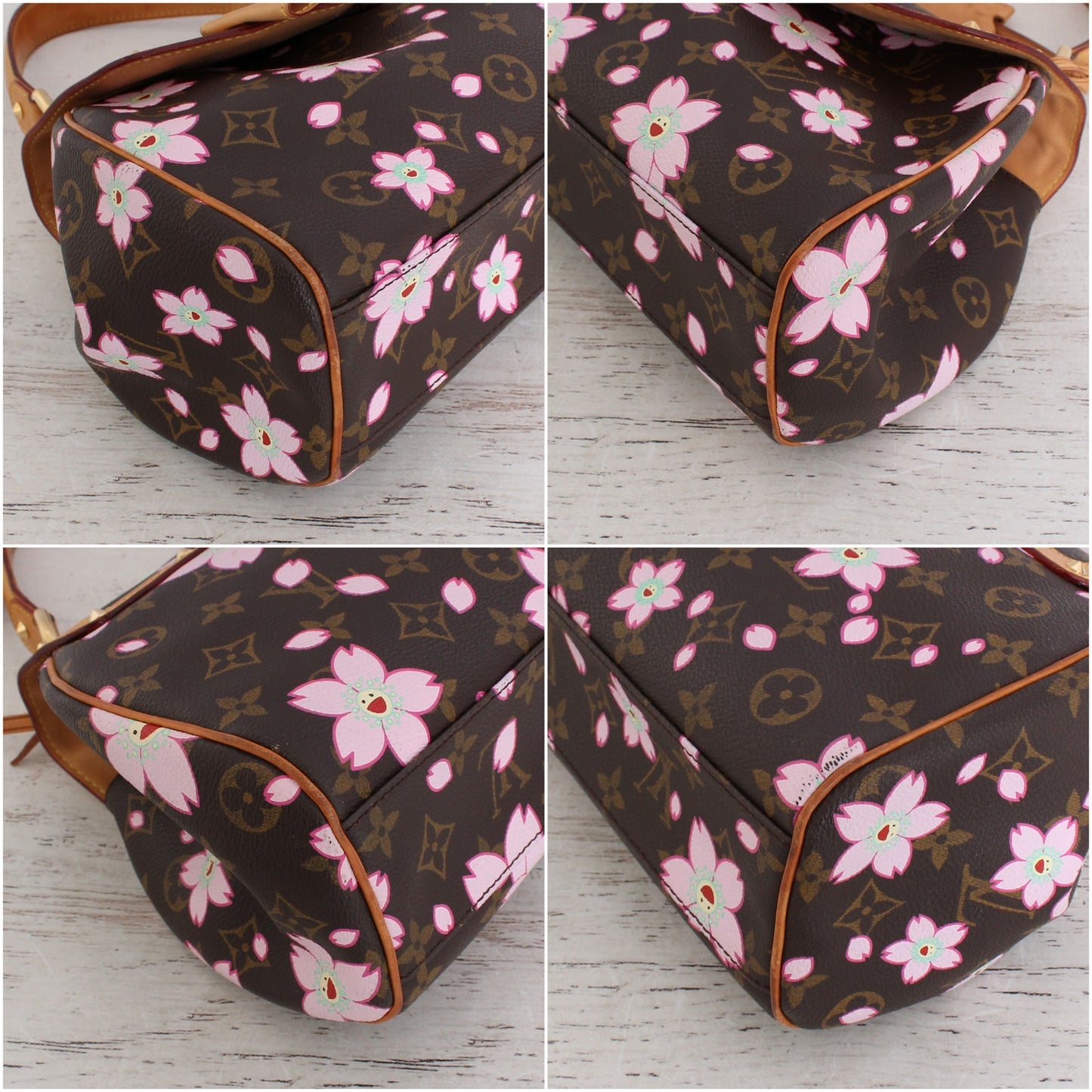 Louis Vuitton Sac Retro PM Floral Monogram Satchel