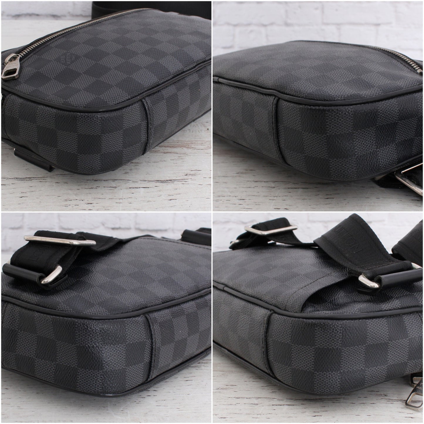 Louis Vuitton Ambler Damier Graphite Bumbag Waist Bag