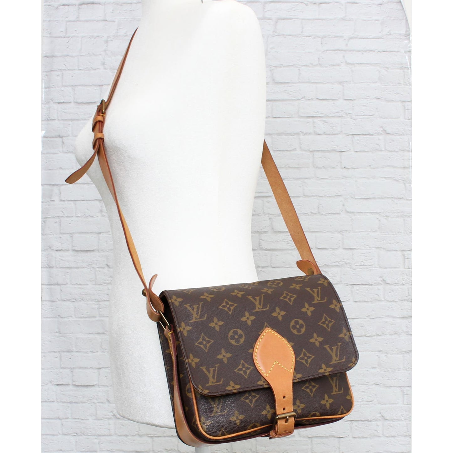 Louis Vuitton Cartouchiere MM Monogram Crossbody