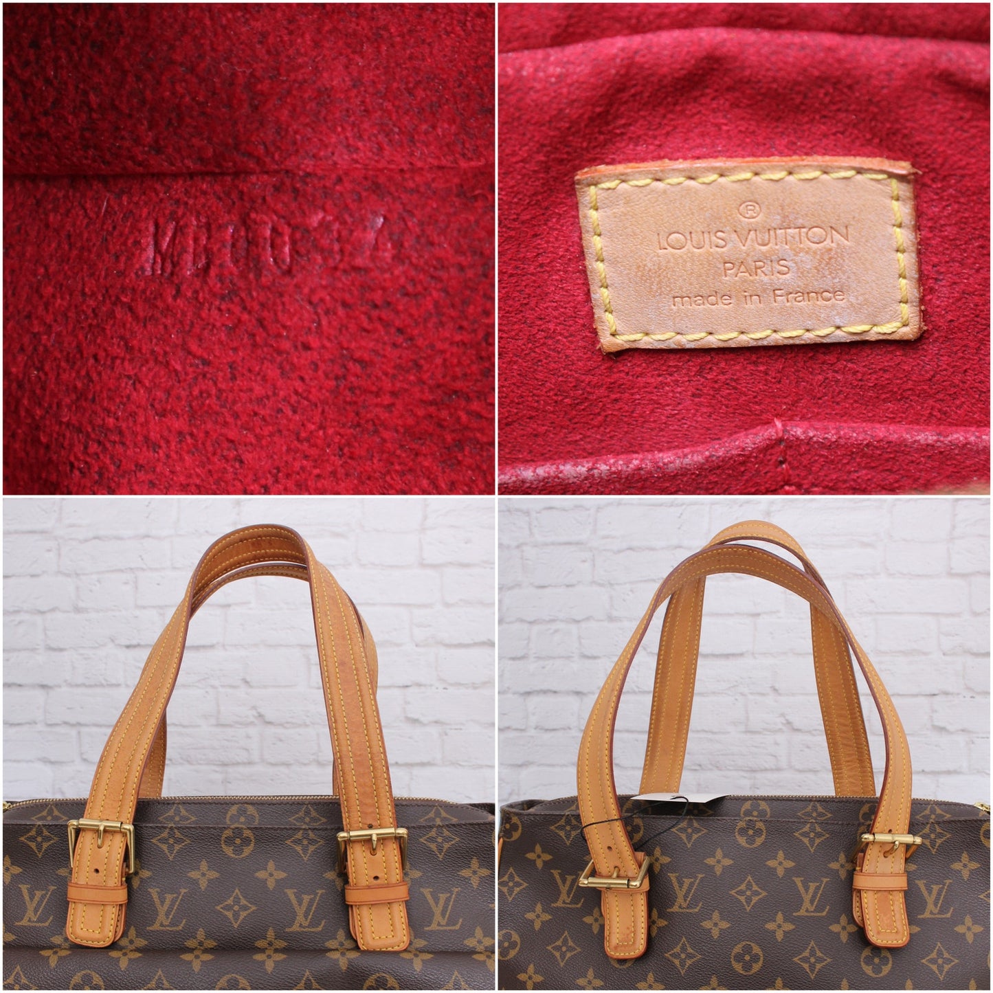Louis Vuitton Multiple Cite Purse Monogram Bag Pochette Travel Canvas A5114