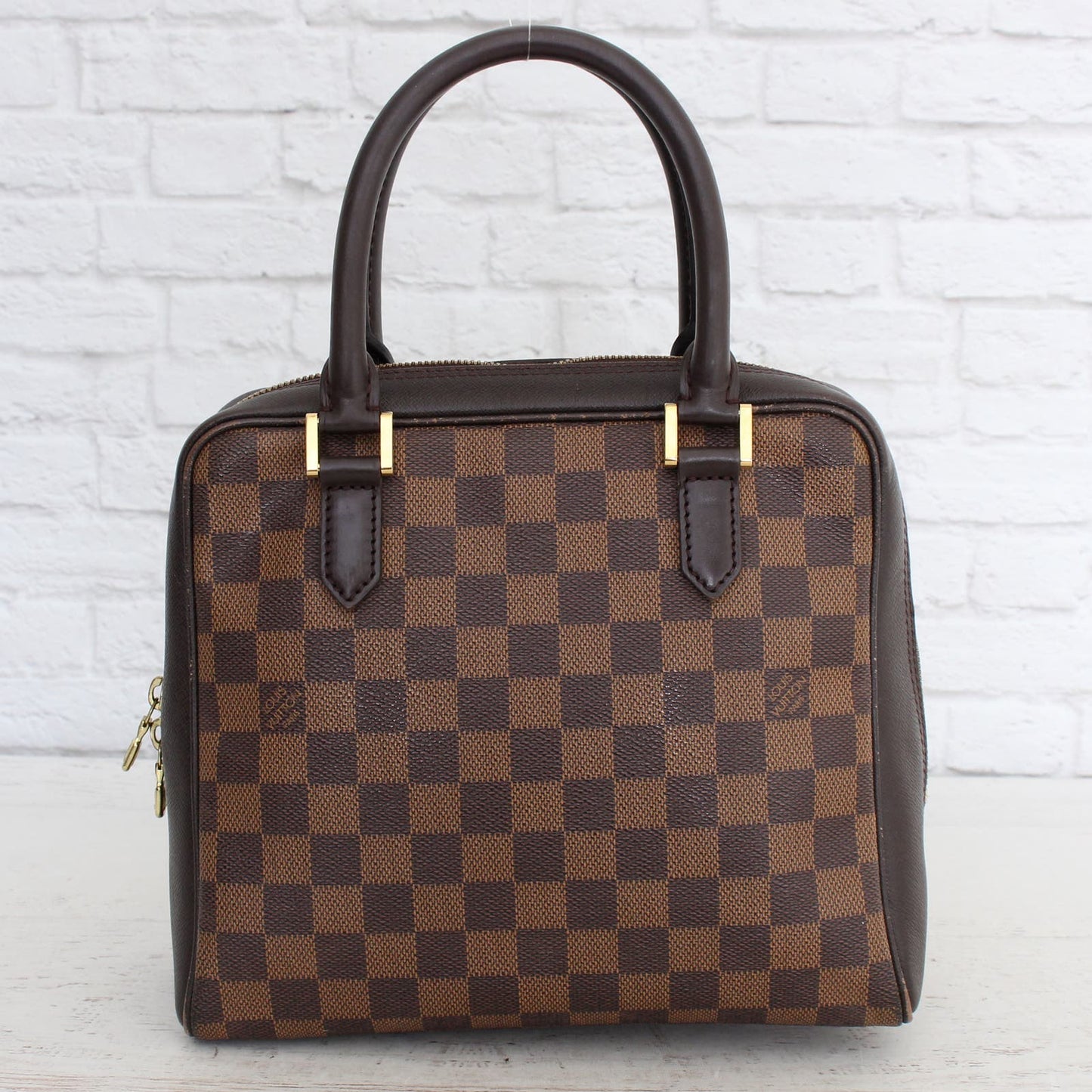 Louis Vuitton Brera Damier Ebene Satchel