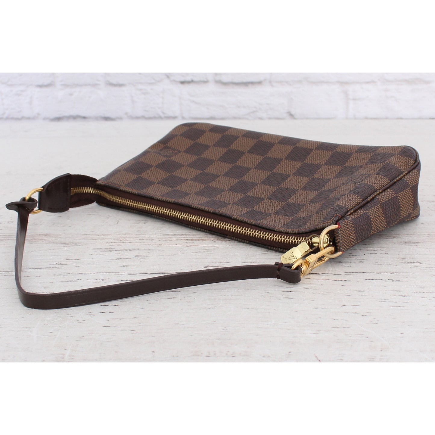 Louis Vuitton Pochette Accessoires Damier Ebene Shoulder Bag & Clutch